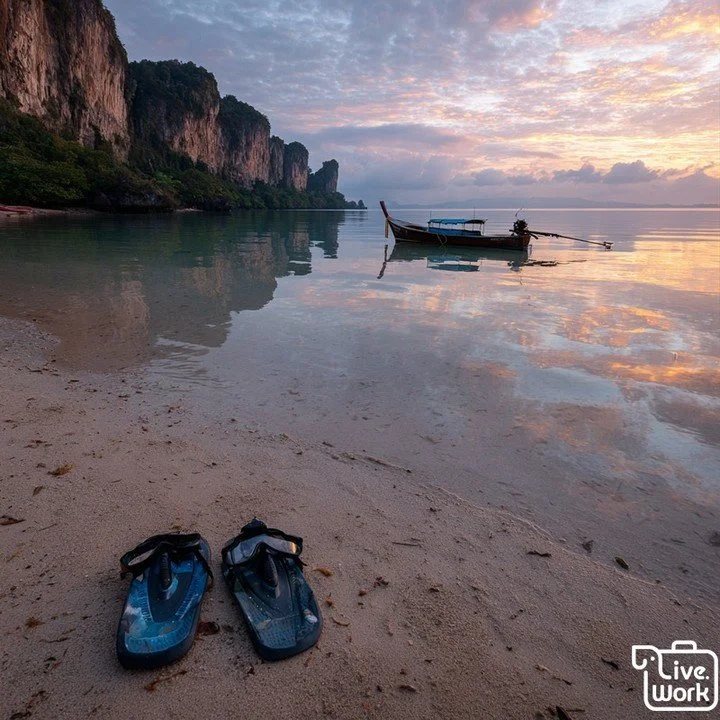 Phi Phi hits different before the crowds. Start your hike to the viewpoint in the dark so you&rsquo;re up there for sunrise, then slide down to Loh Dalum Bay while the water is still calm and clear. If you snorkel, keep it kind: reef-safe sunscreen, 