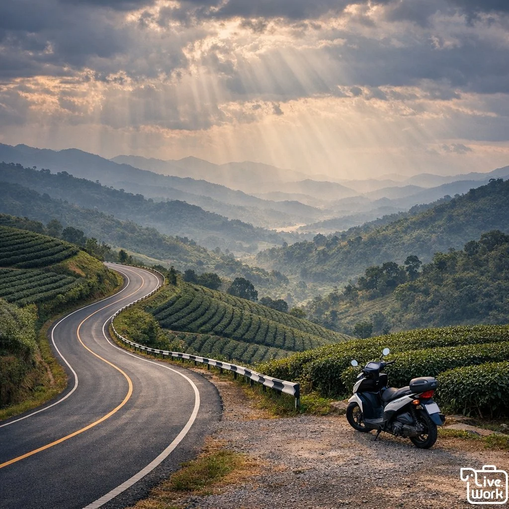 Chiang Rai’s Tea &amp; Coffee Hills: A Slow Day of Mist, Mountain Light, and Tasting the Landscape