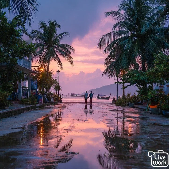 May is Thailand&rsquo;s in-between month, when the first rains tease the heat and the air turns greener overnight. Expect bright mornings and quick afternoon showers that pass fast&mdash;but leave streets glossy and sunsets extra dramatic. Pack a com