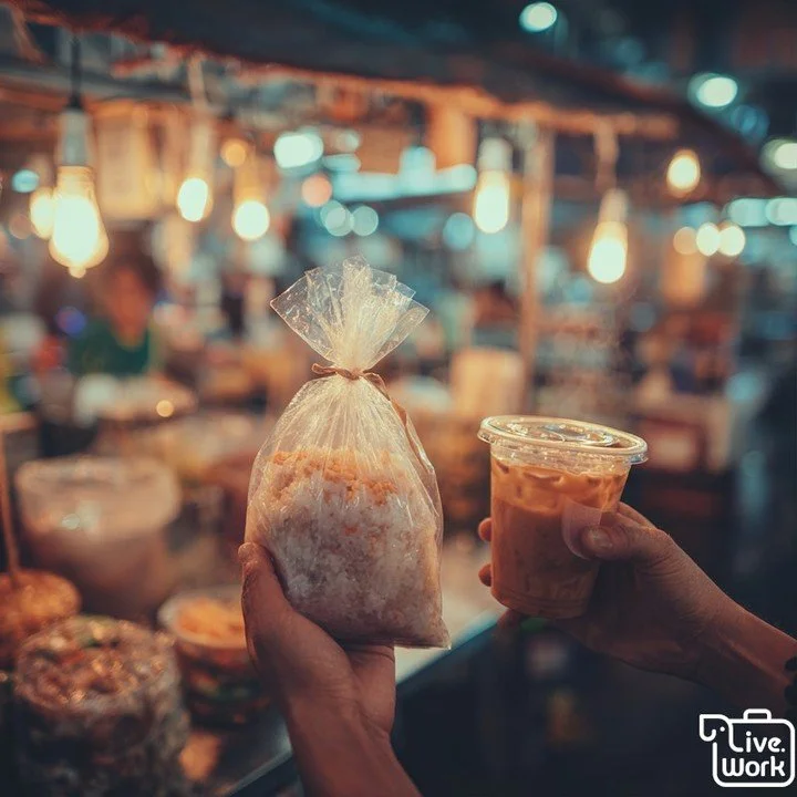 Busy morning? Thai locals keep breakfast simple: jok (rice porridge) or khao tom for comfort, plus moo ping skewers or a boiled egg for quick protein. If you&rsquo;re running out the door, sticky rice + chicken or a warm toastie from any local shop w
