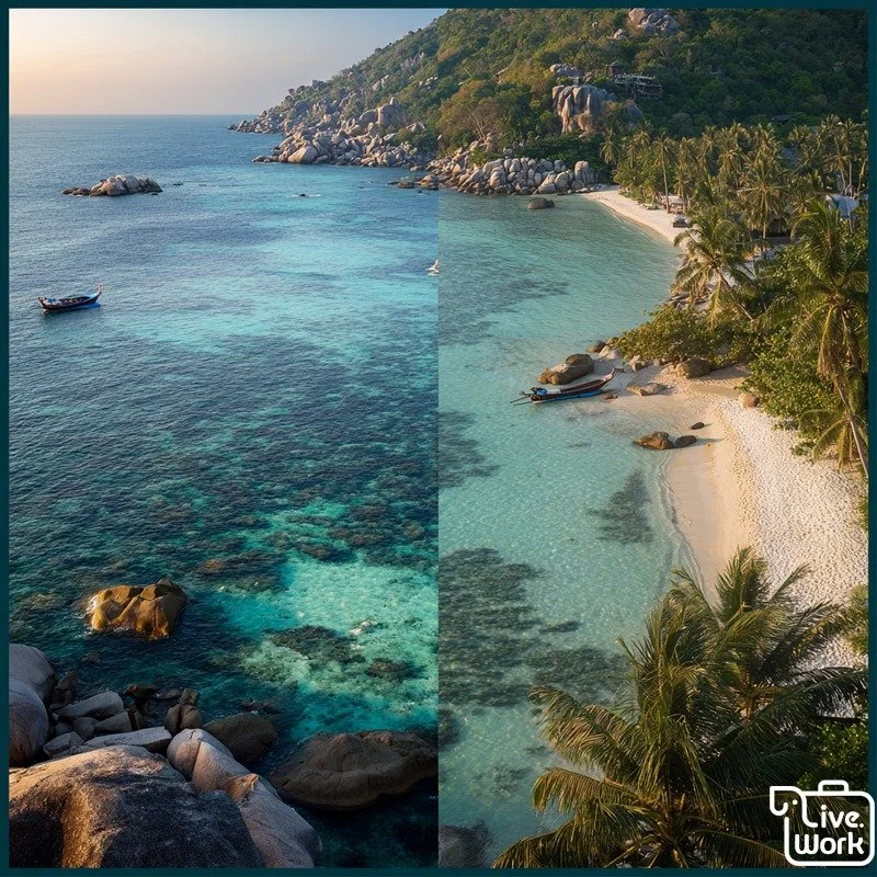 Koh Tao vs. Koh Phangan: Two Neighboring Islands, Two Completely Different Experiences