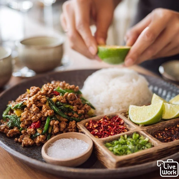 Thai spice doesn&rsquo;t have to be a dare. Ask politely for mild with &ldquo;เผ็ดนิดหน่อย&rdquo; (phet nit noi = a little spicy) or go fully gentle with &ldquo;ไม่เผ็ด&rdquo; (mai phet = not spicy). If you&rsquo;re unsure, request chili on the side&