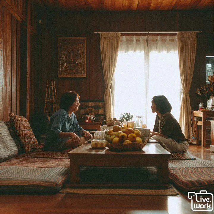 A few small etiquette moves go a long way when you&rsquo;re invited to a Thai home. Slip off your shoes at the door, greet with a soft wai, and wait to be invited to sit. Bring a simple gift like fruit, Thai sweets, or tea, and remember: keep feet tu