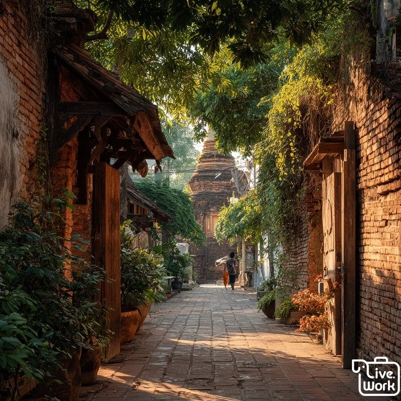 Chiang Mai Old City Half-Day Walk: Ancient Walls, Quiet Sois, Temple Courtyards, and Slow Coffee