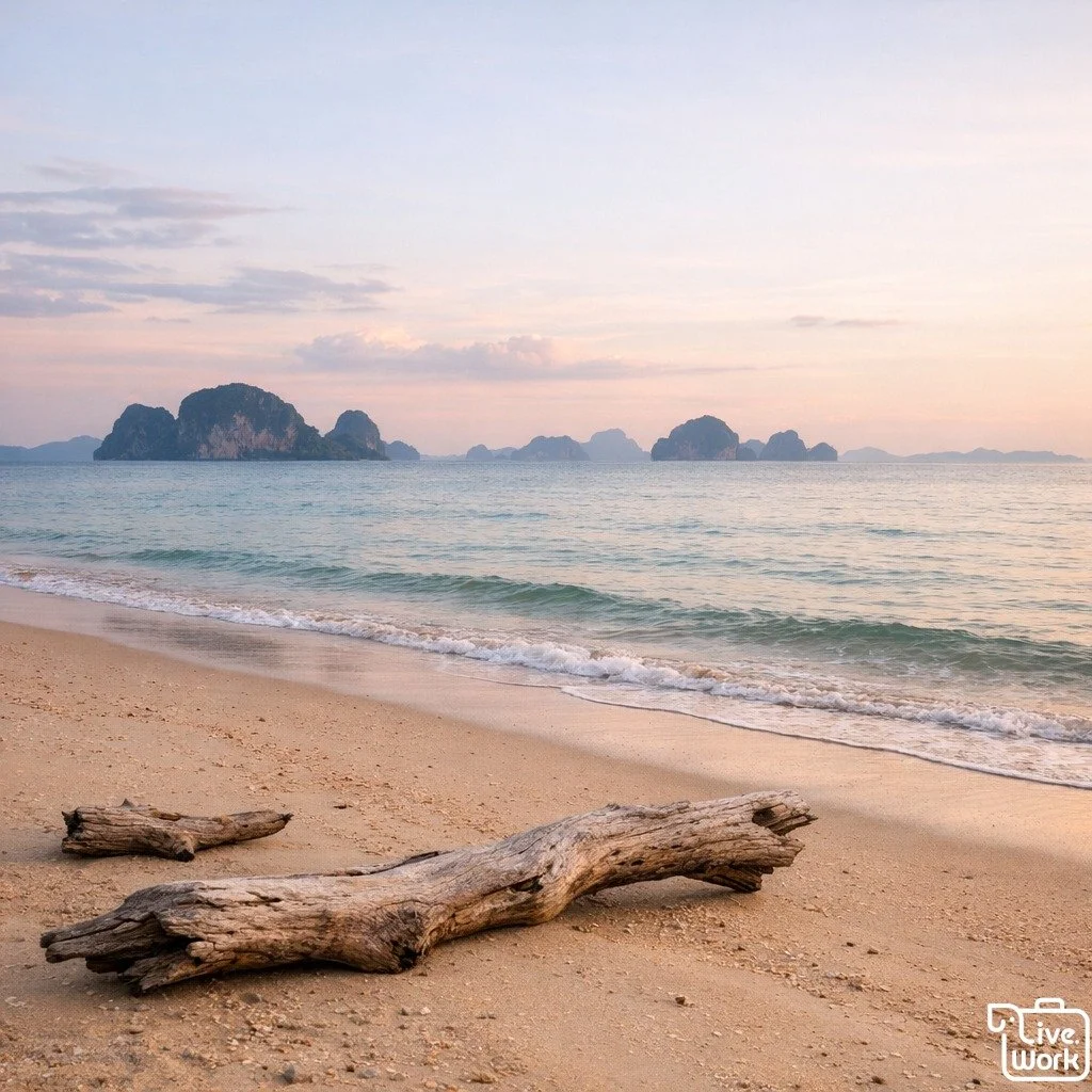 Krabi is still magical when you dodge the peak tour hours. Base in Ao Nang for convenience, but chase sunrise for calm beaches and quiet caf&eacute;s. Railay is best before 9am or after 4pm, and for true peace head to Tubkaek or Khlong Muang where th