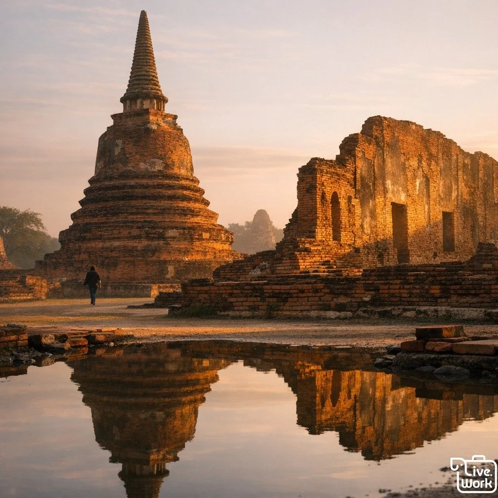 Sunrise is the secret to seeing Ayutthaya at its most peaceful&mdash;cooler air, softer light, and far fewer people. Start early at Wat Mahathat, then loop to Wat Ratchaburana and Wat Phra Si Sanphet before the day heats up. Dress respectfully (cover