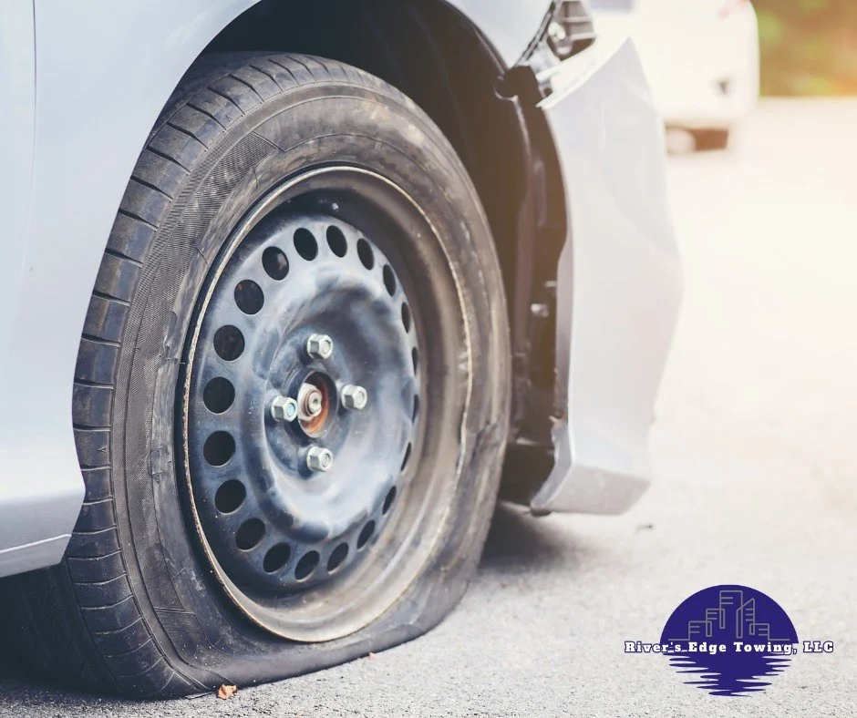 Pumpkins aren&rsquo;t the only things going flat this fall. 🎃 If your tire gives out, don&rsquo;t sweat it&mdash;we&rsquo;ll swap it fast and get you cruising again in no time.

📞 Call River&rsquo;s Edge Towing anytime at (402) 740-0779.