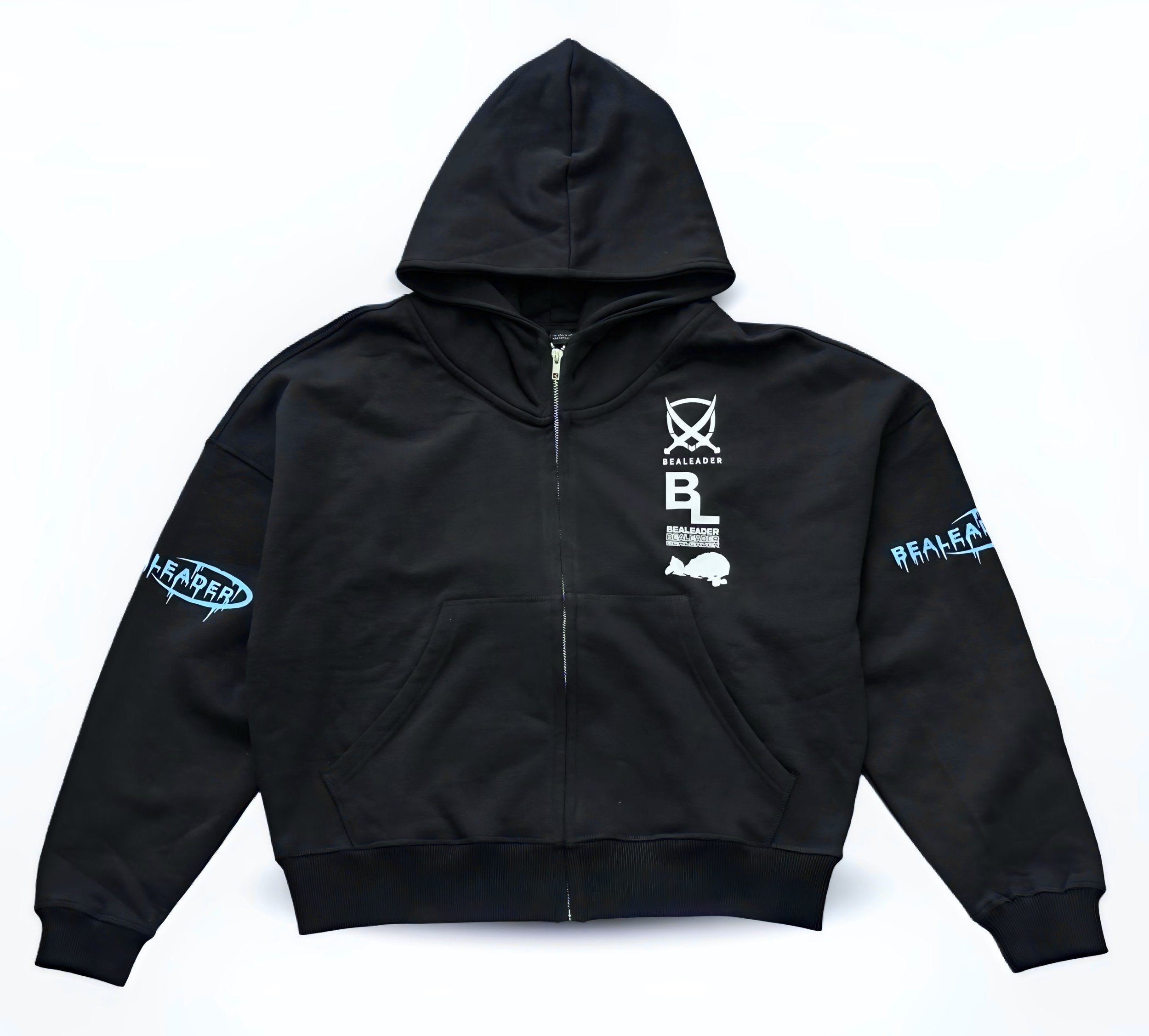 Mock Neck Frosty Hoodie