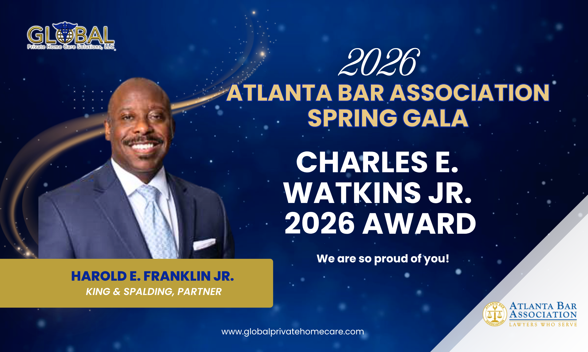 Celebrating Excellence in Leadership and Service: Harold Franklin, Jr. Honored with the Charles E. Watkins Jr. Award