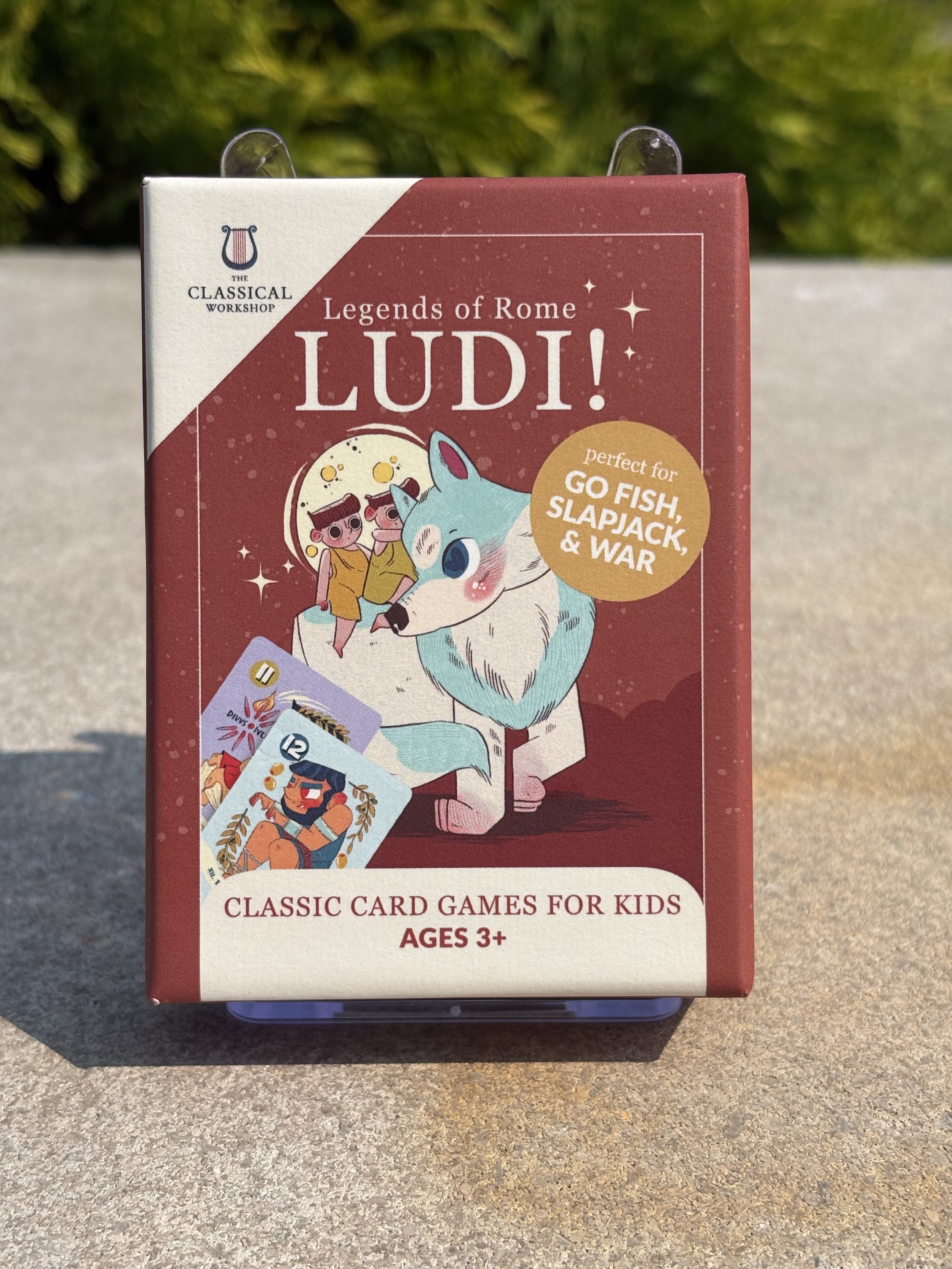 LUDI! Classic Card Games for Kids: Legends of Rome Edition
