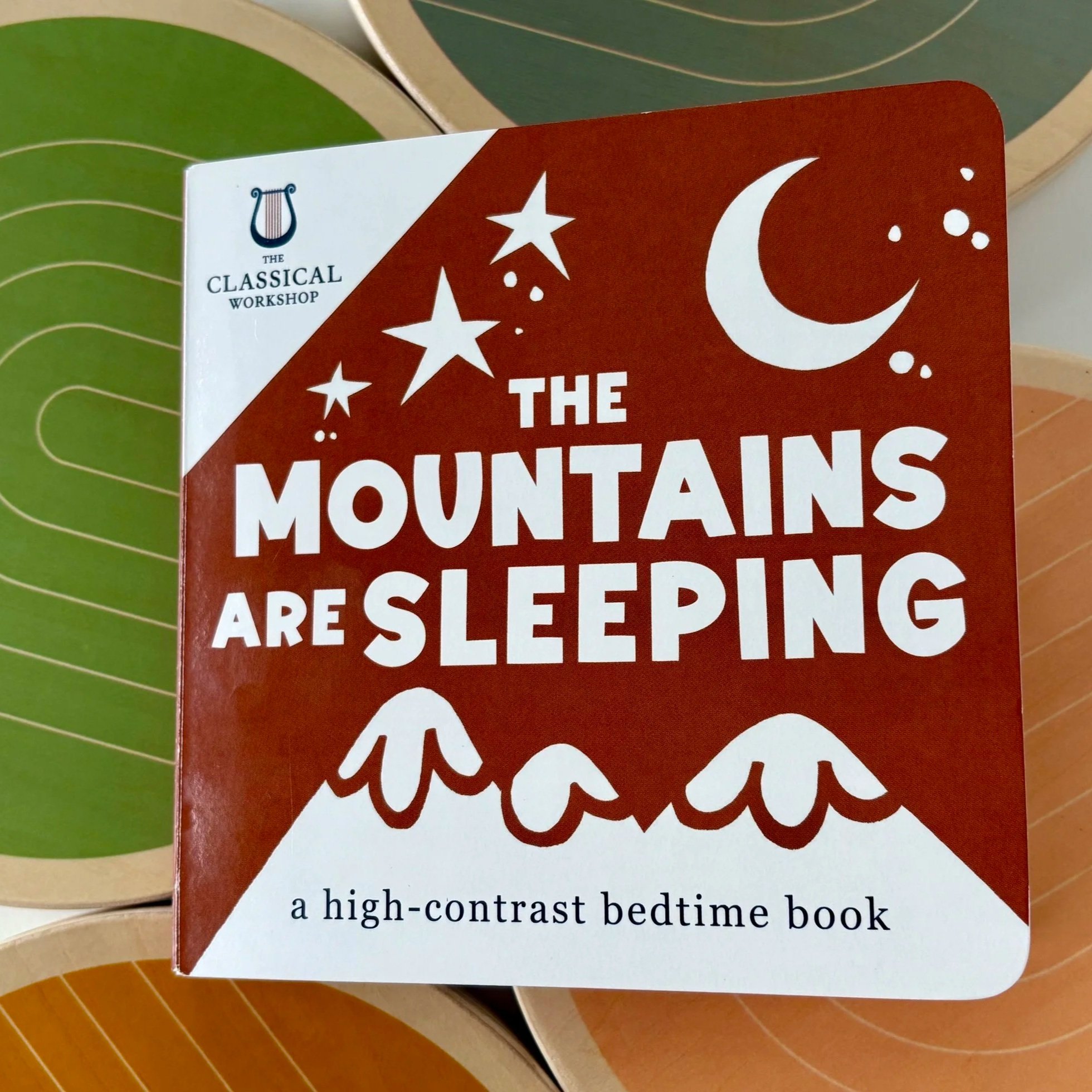 Cover of high-contrast board book that shows illustration style based on red-figure pottery.