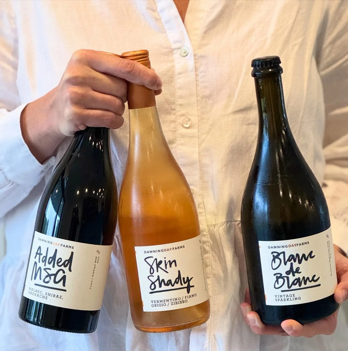 We&rsquo;ve fallen hard for @dawningdaywines A tiny Southern Highlands winery making small-batch magic with big personality. Sustainable vineyard, thoughtful winemaking&hellip; and then they go and drop names like Skin Shady. Say no more, we&rsquo;re