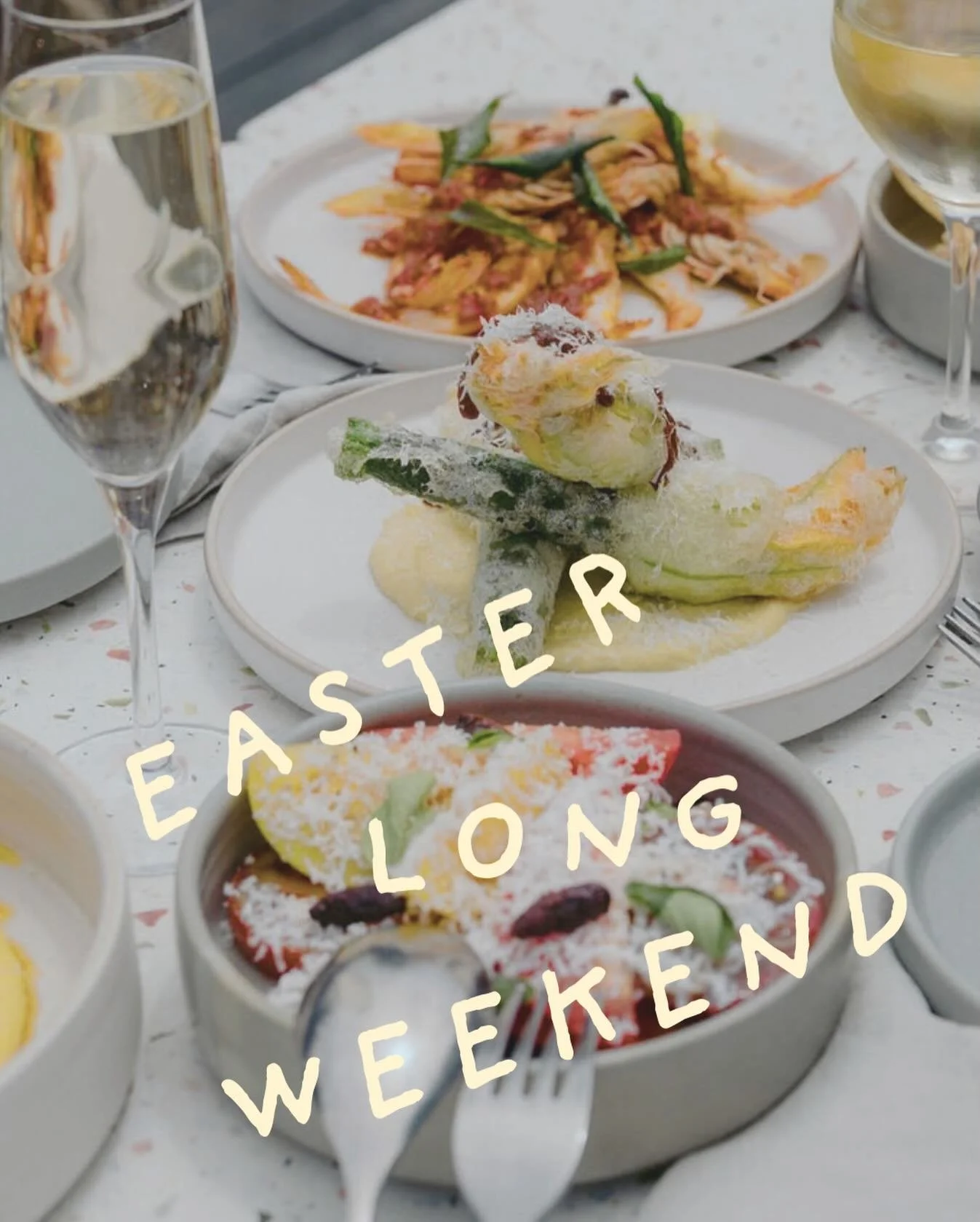 Easter long weekend just got better 🐰 
We&rsquo;re opening for Saturday and Sunday long lunches - just how you remember them.

If you&rsquo;ve been missing your Merry long lunches&hellip; this is your moment.

Hours:
Good Friday - Dinner from 5pm
Ea