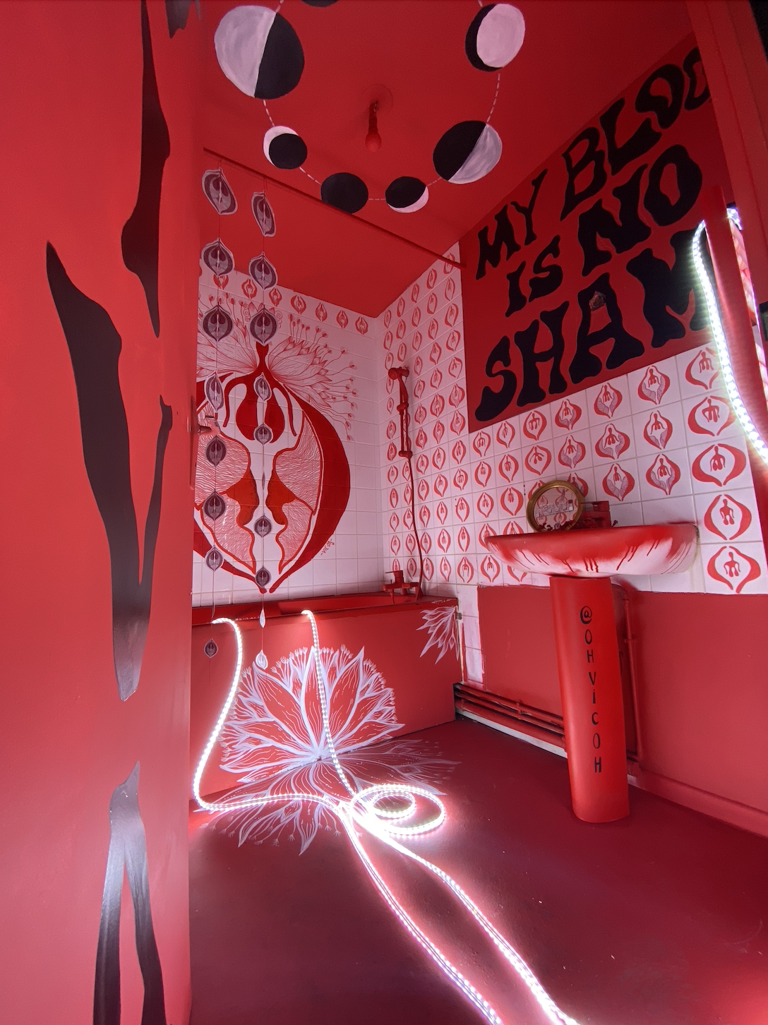 VIVA LA VULVA ART INSTALLATION VIC OH