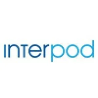 Interpod logo in blue text on a white background.