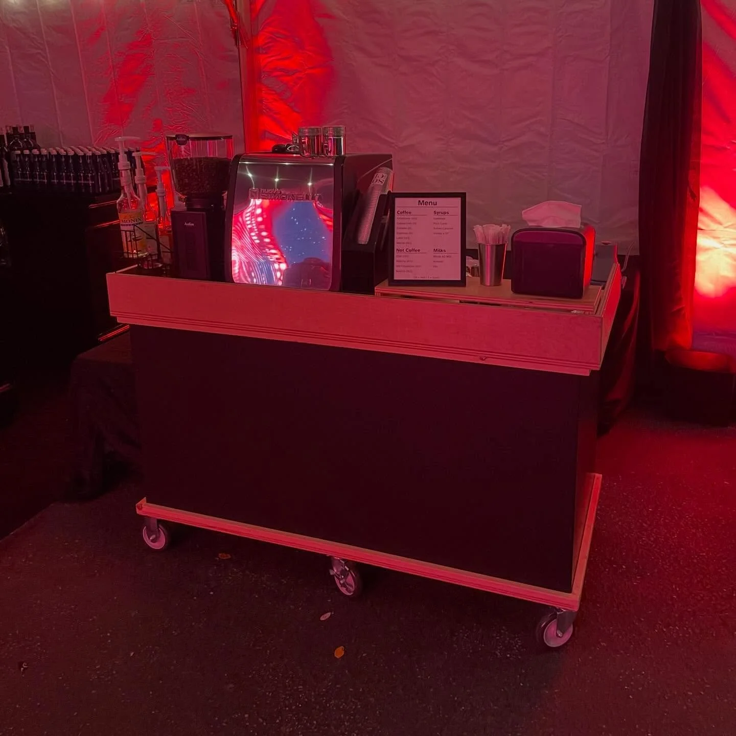 Unbranded and inconspicuous, ready for any event where we&rsquo;re you&rsquo;re here to elevate your ambiance, not take the spotlight - The Gato Pescado Team 🐱