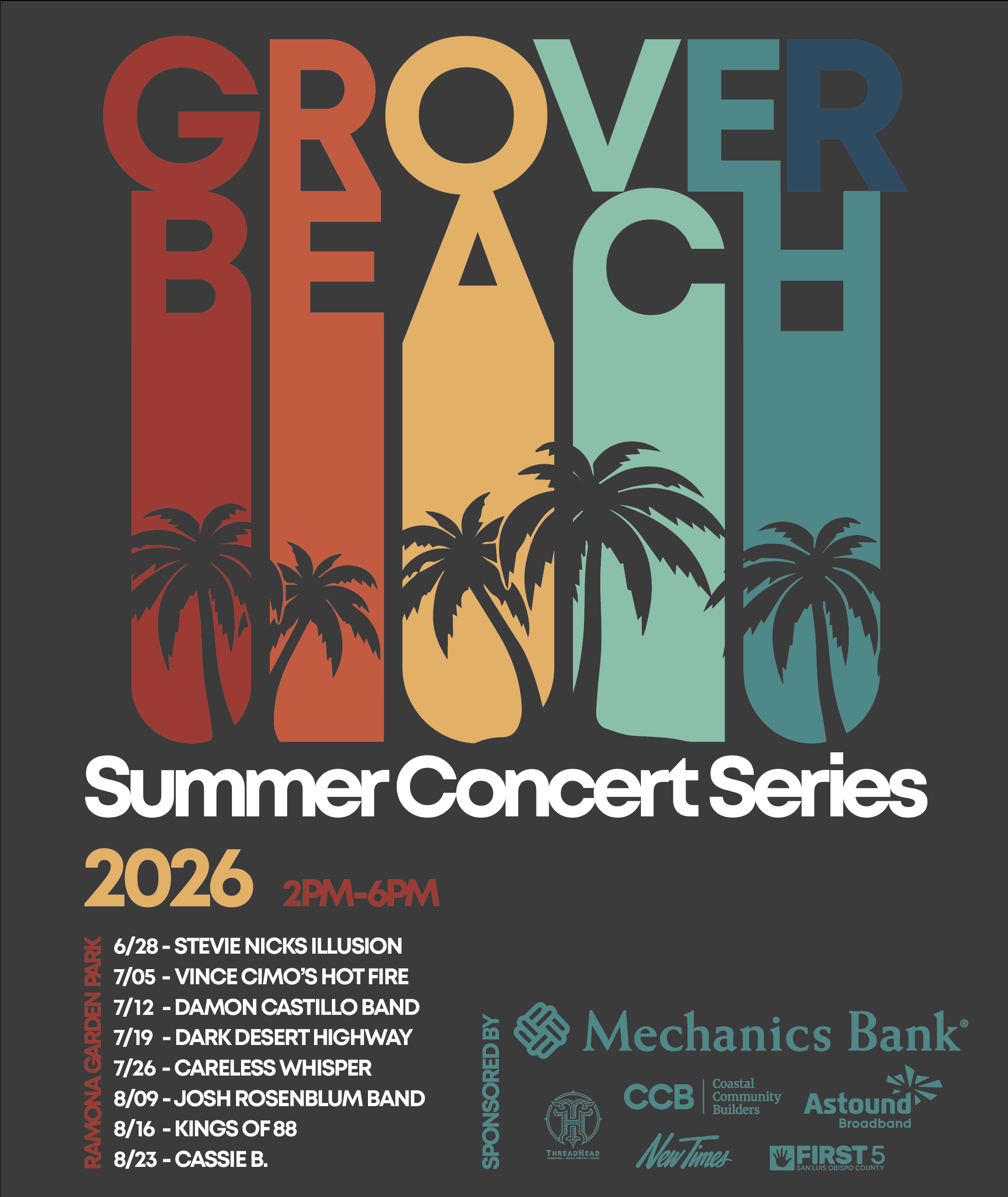 Grover Beach Summer Concert Series