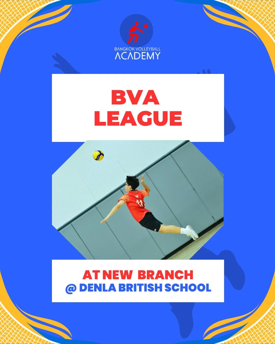 Bangkok Volleyball Academy is now forming U13 &amp; U15 League Teams at our DBS location for the 2026 season! 🏐💥

Try out date: April 26th 2026 3-5pm

Our League Teams compete in structured tournaments and scrimmages designed to:
✅ Prepare athletes