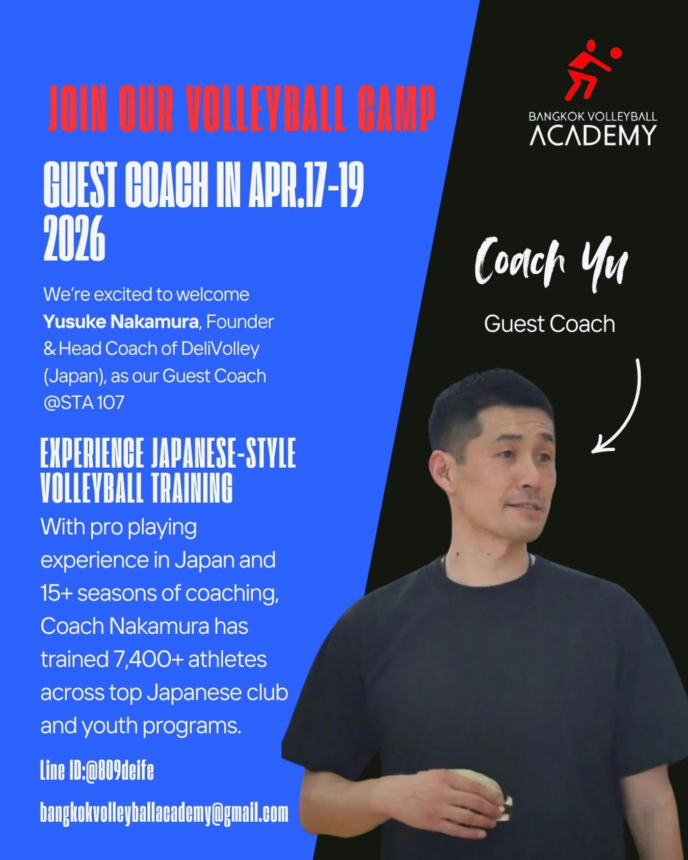 🇹🇭 BANGKOK, ARE YOU READY?
The moment we&rsquo;ve all been waiting for is finally here! For the very first time, we&rsquo;re bringing Coach Yu to Bangkok for an exclusive LIVE training session! 🚀 
This is more than just a lecture &mdash; it&rsquo;
