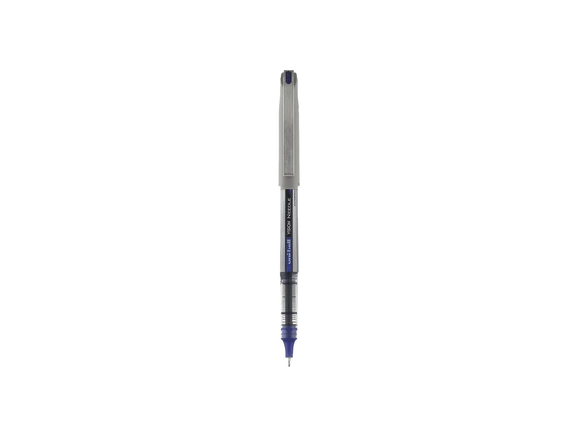 uniball_Vision-Needle-Rollerball-Pen_Gray-Barrel_Blue-Ink_07mm-Fine_4x3-1.jpg