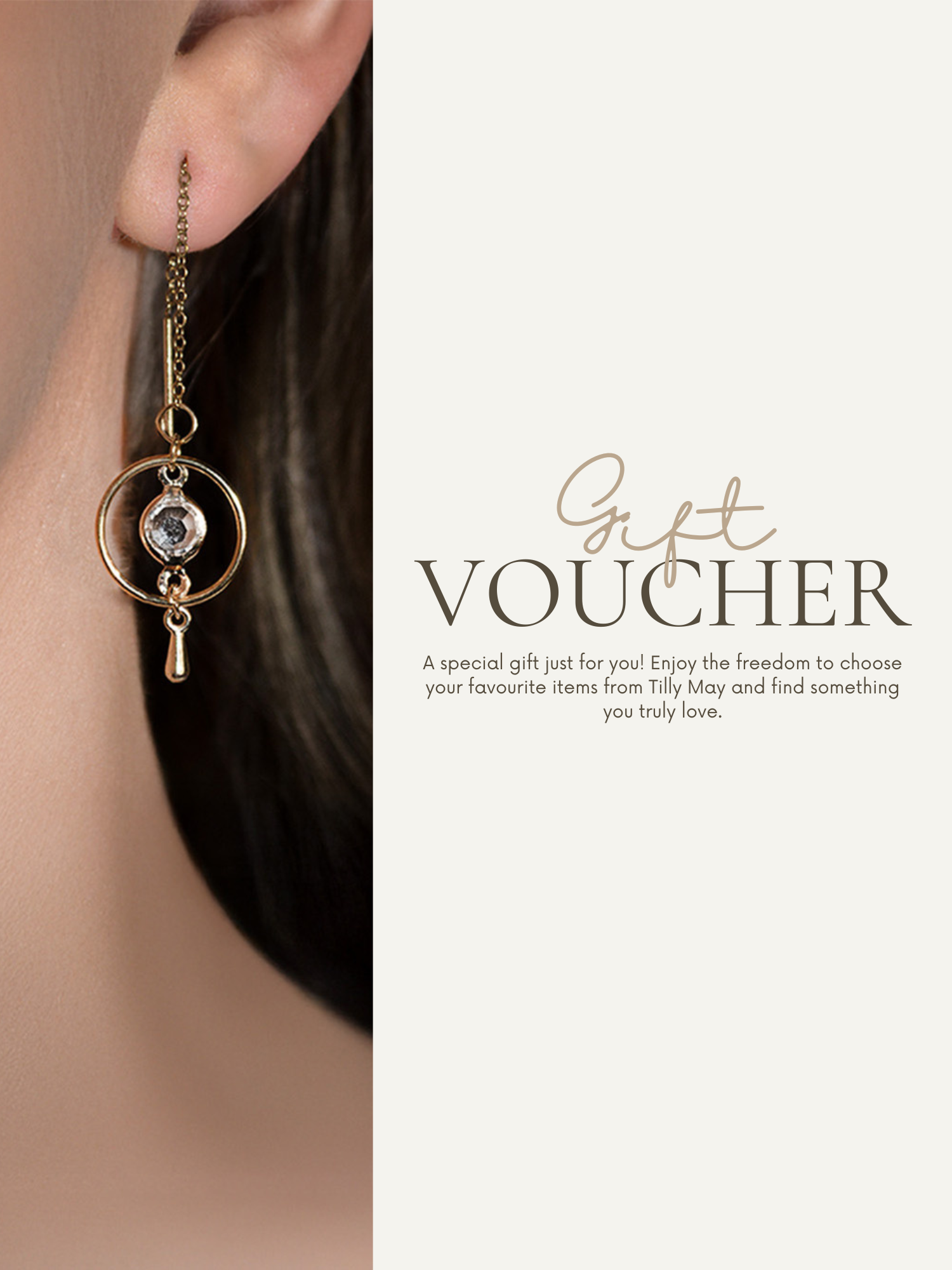 A special gift just for you! Enjoy the freedom to choose your favourite items from Tilly May’s collection and find something you truly love..png