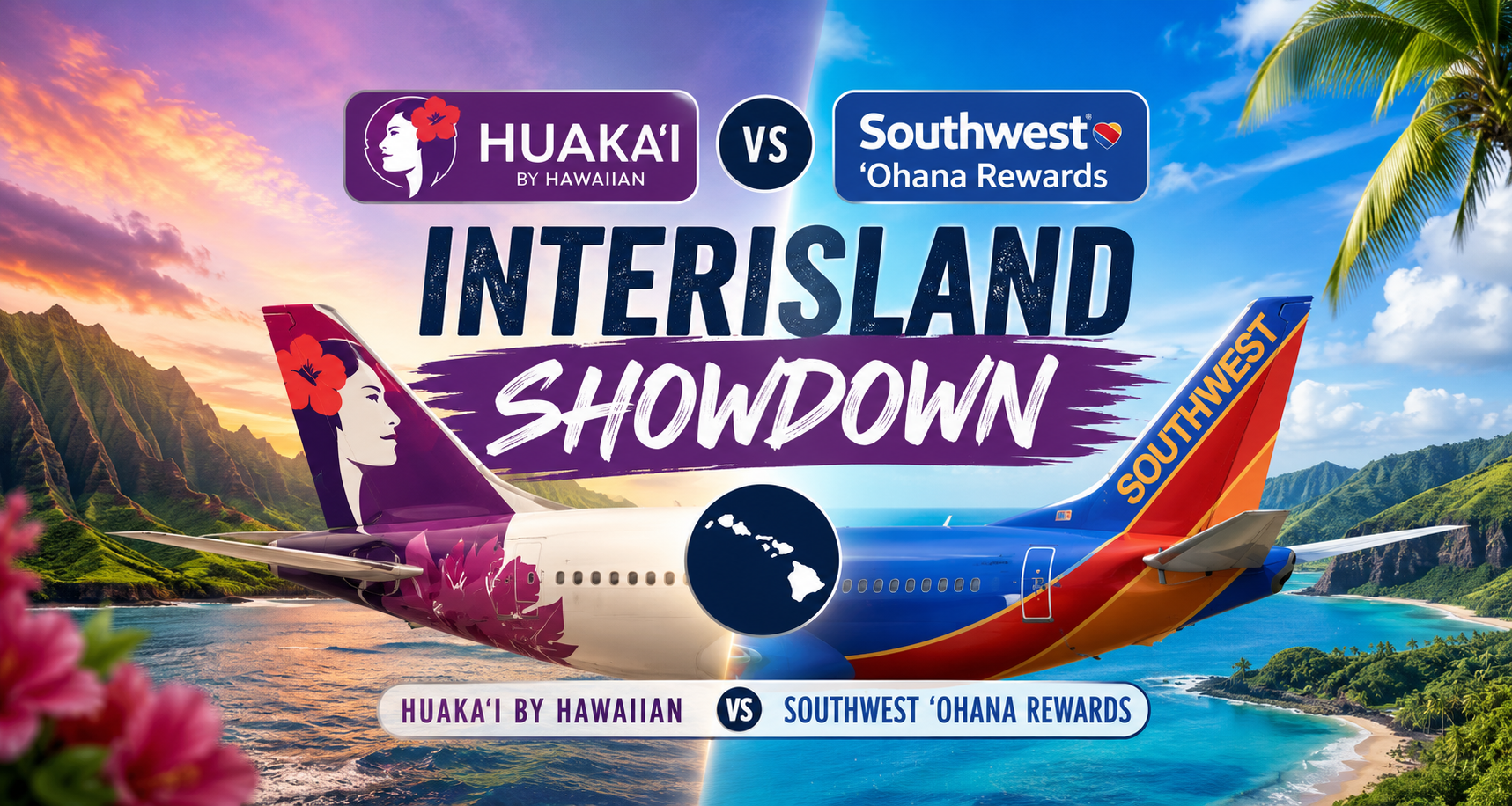 Huakaʻi by Hawaiian vs Southwest ʻOhana Rewards: Interisland Showdown