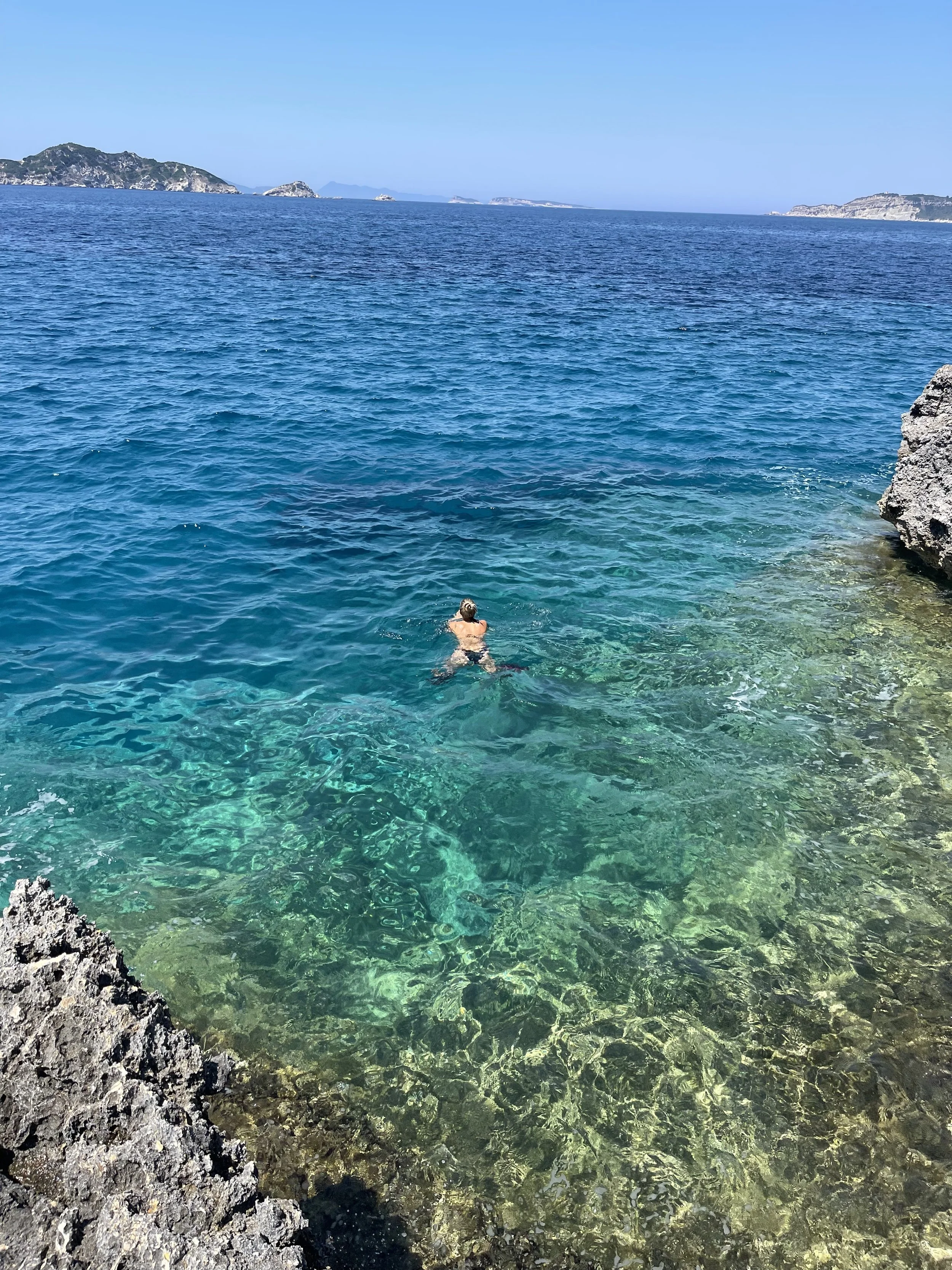 Crystal clear waters