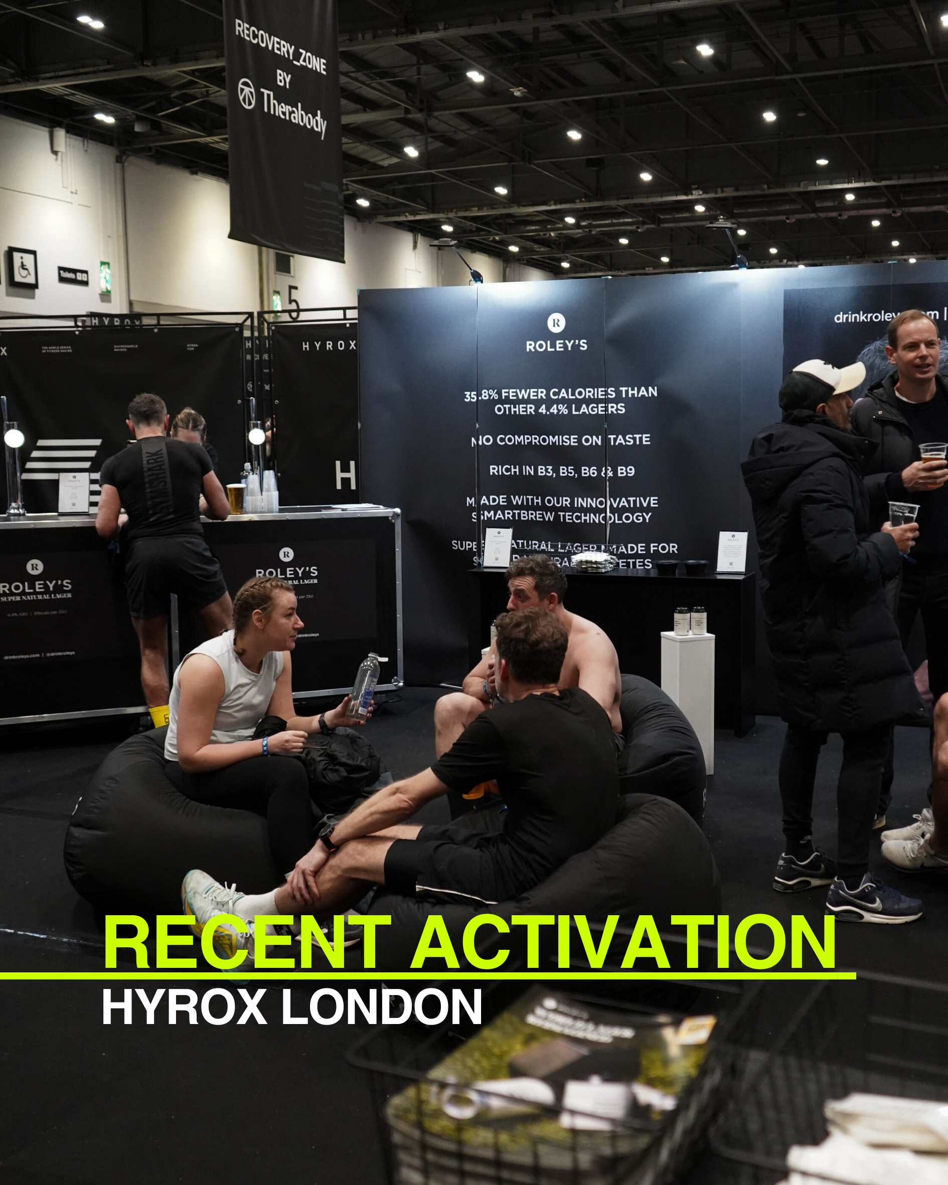 RECENT ACTIVATION > HYROX LDN