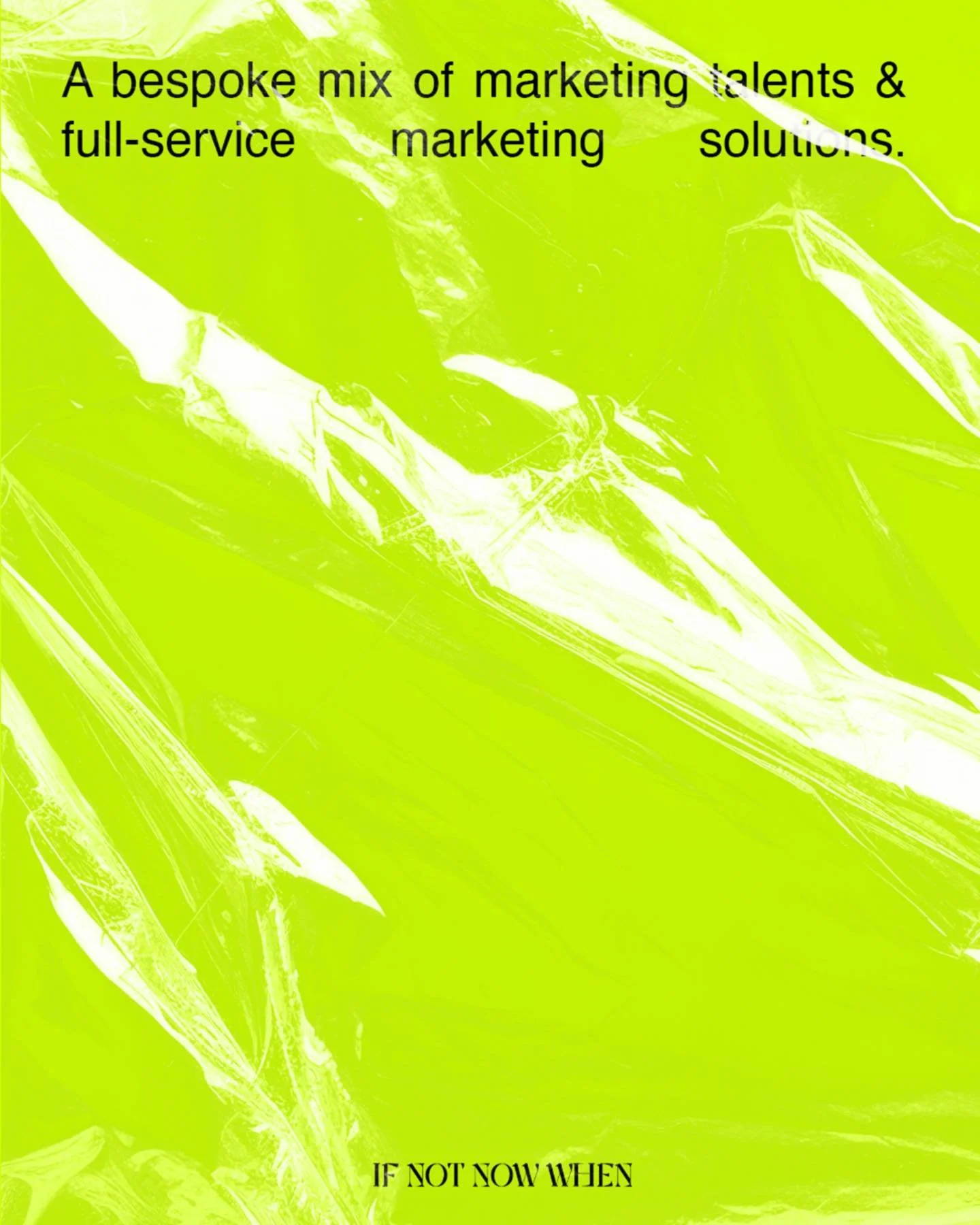 Assess. Understand. Adapt.

We specialise in crafting unforgettable brand experiences by providing bespoke full-service marketing solutions.

Want to create something unforgettable for your brand? - find out more by clicking the link in bio.