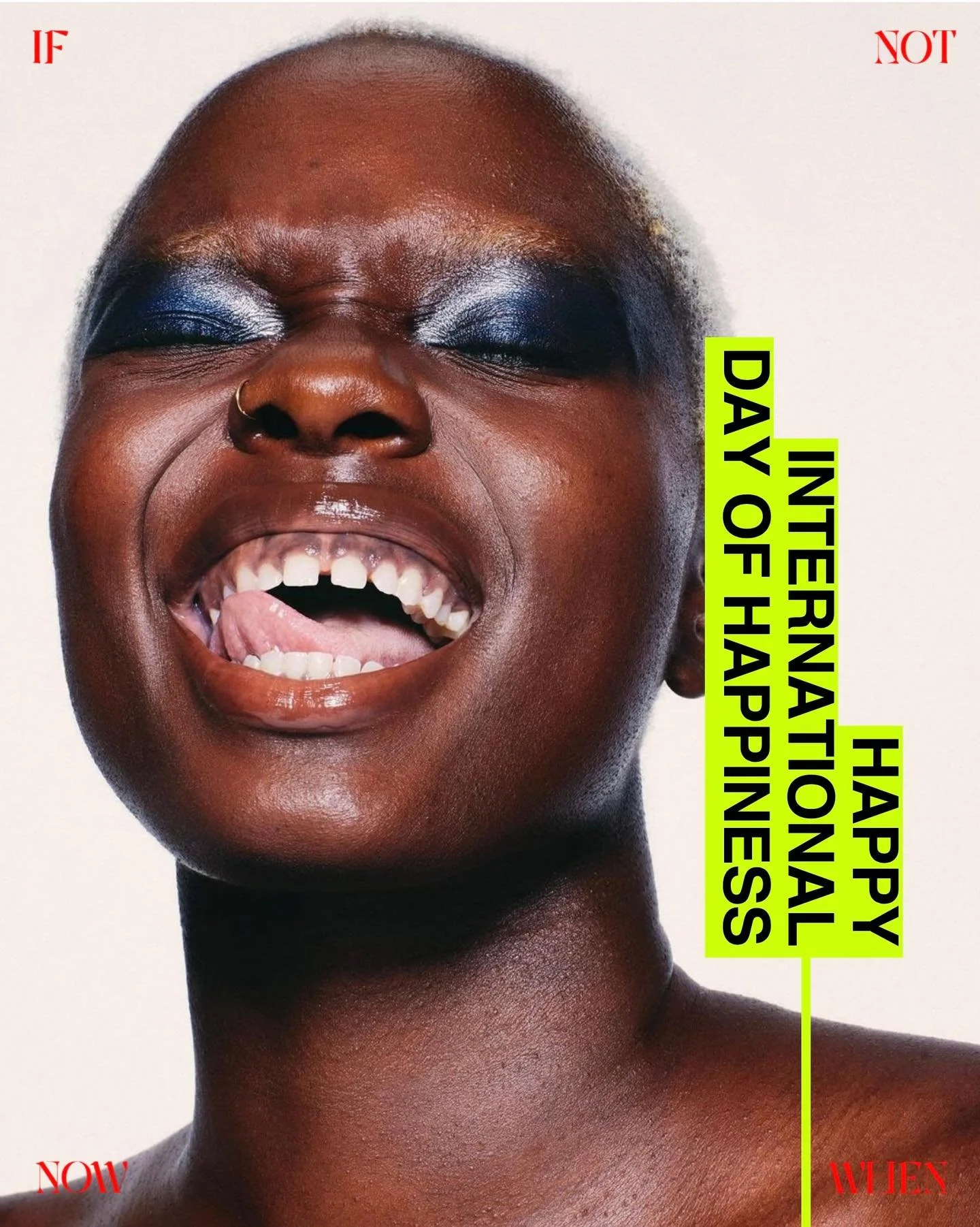 IFNOTNOWWHEN > World Happiness Day

Not the loud kind. The quiet kind. Its about all those smaller, in-between moments.

A good conversation.
A bit of progress.
Feeling like things are moving in the right direction.
A bunch of flowers. 
A new book