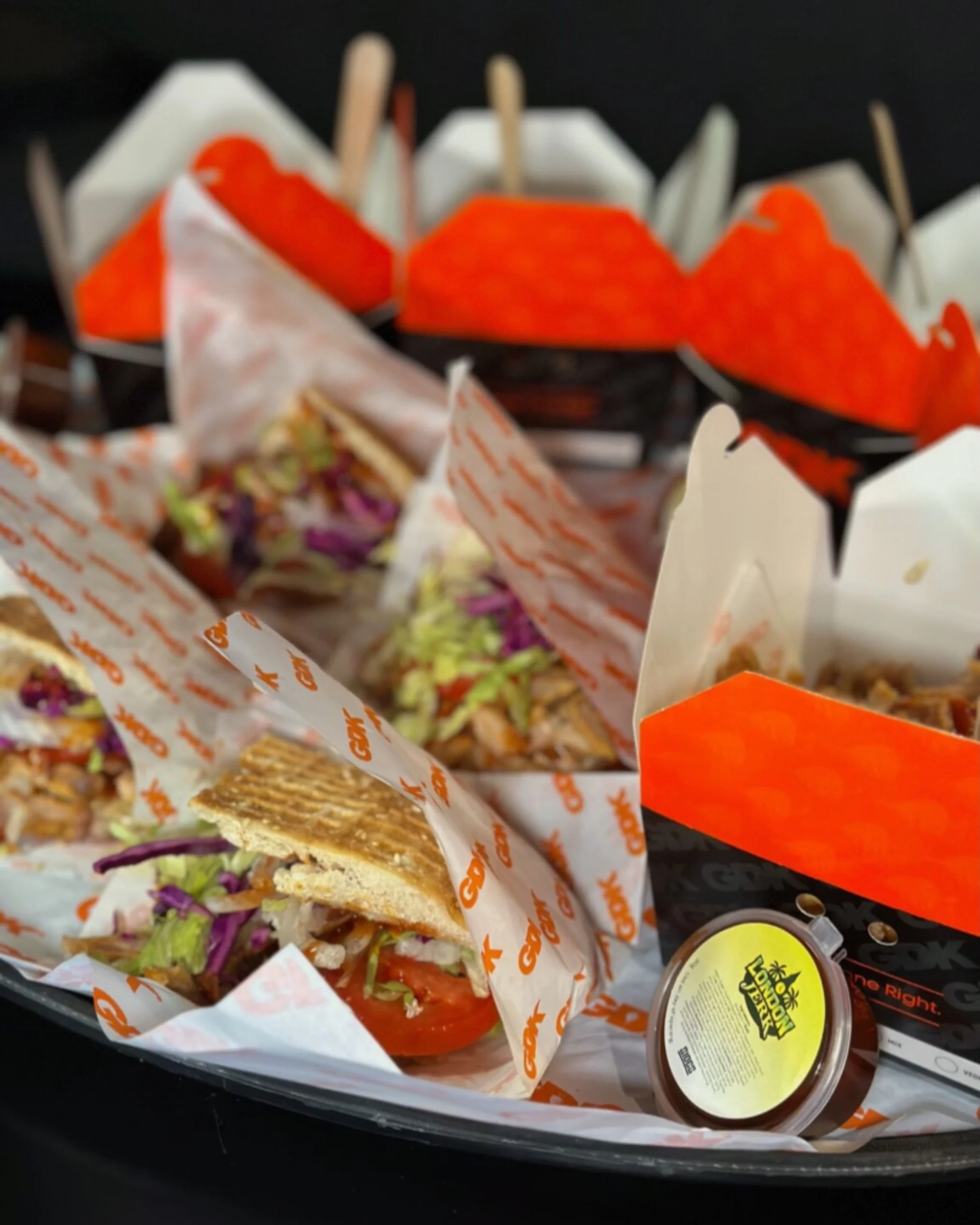Recent Work > @eatsides x @germandonerkebabuk 

The OG Kebab, but make it SIDES.

We teamed up with SIDES and GDK to bring their latest collab to life, launching the OG Kebab with a very important addition: SIDES London Jerk sauce.

From concept a