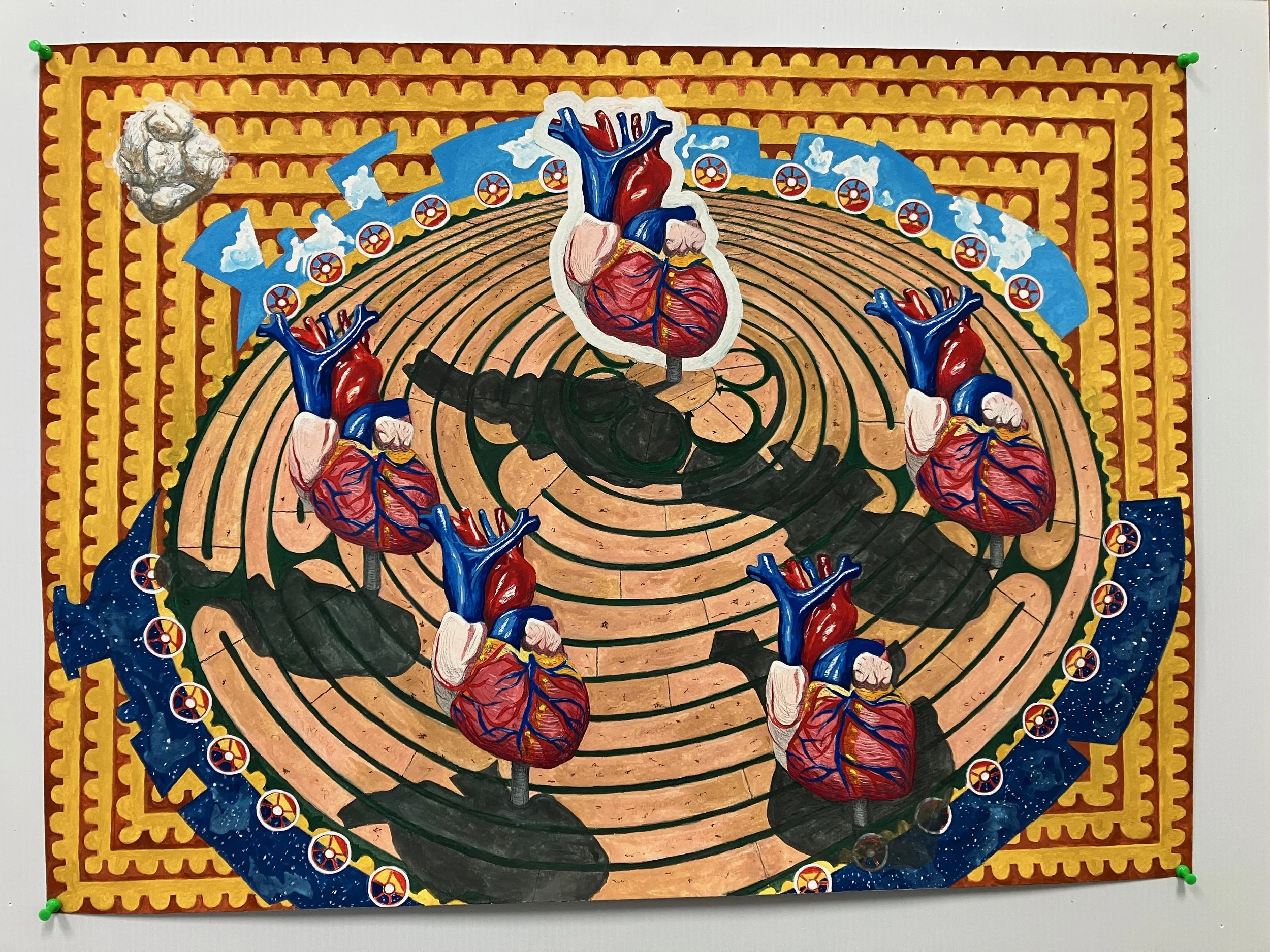 "Homage to de Chirico" 2025