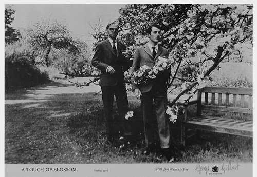 NOG NA TE KIJKEN // NIEUWE SCAN TE MAKEN! Gilbert & George  in Bulletin .. , 1970