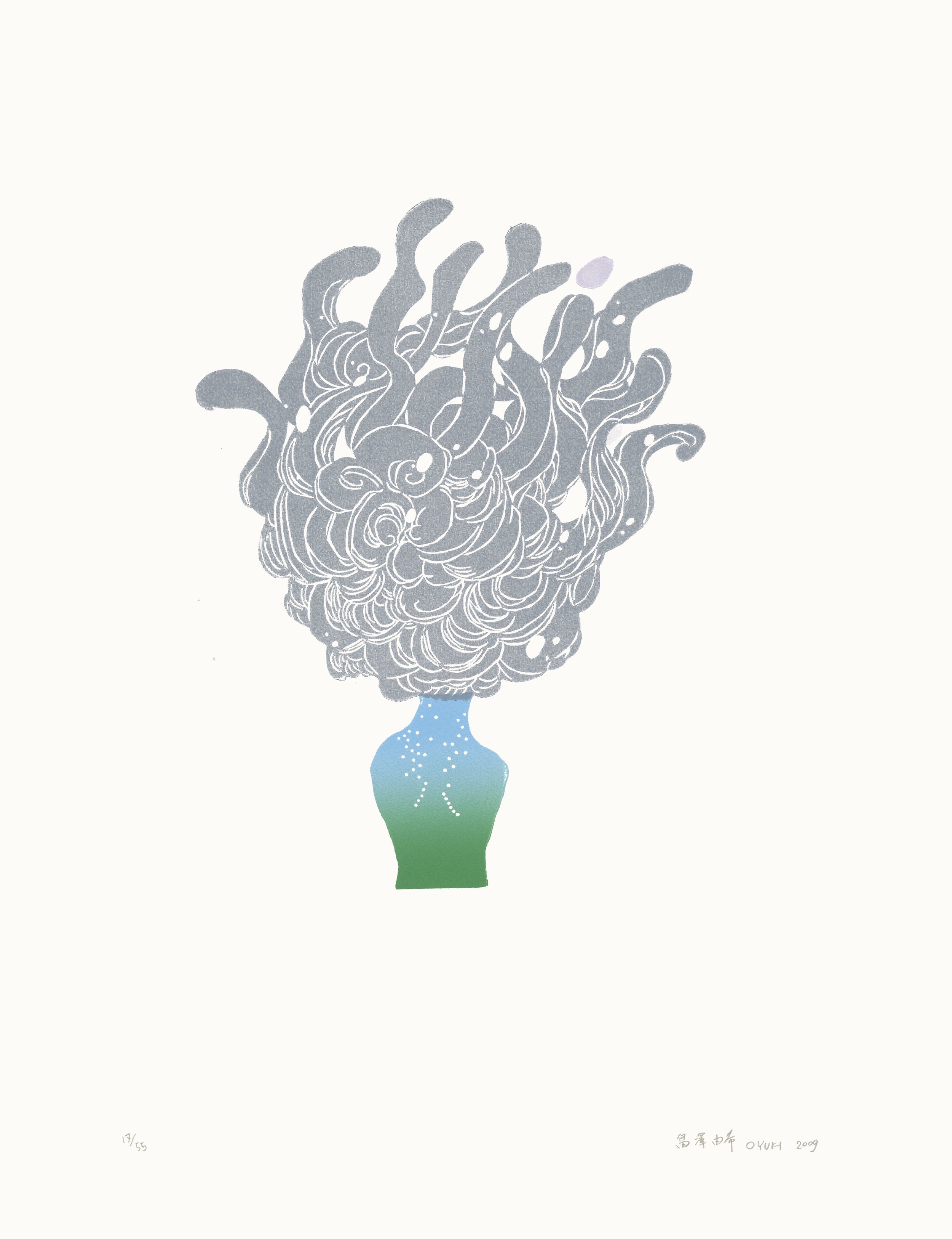 Zonder titel, 2009 | lito | 65 x 50 cm