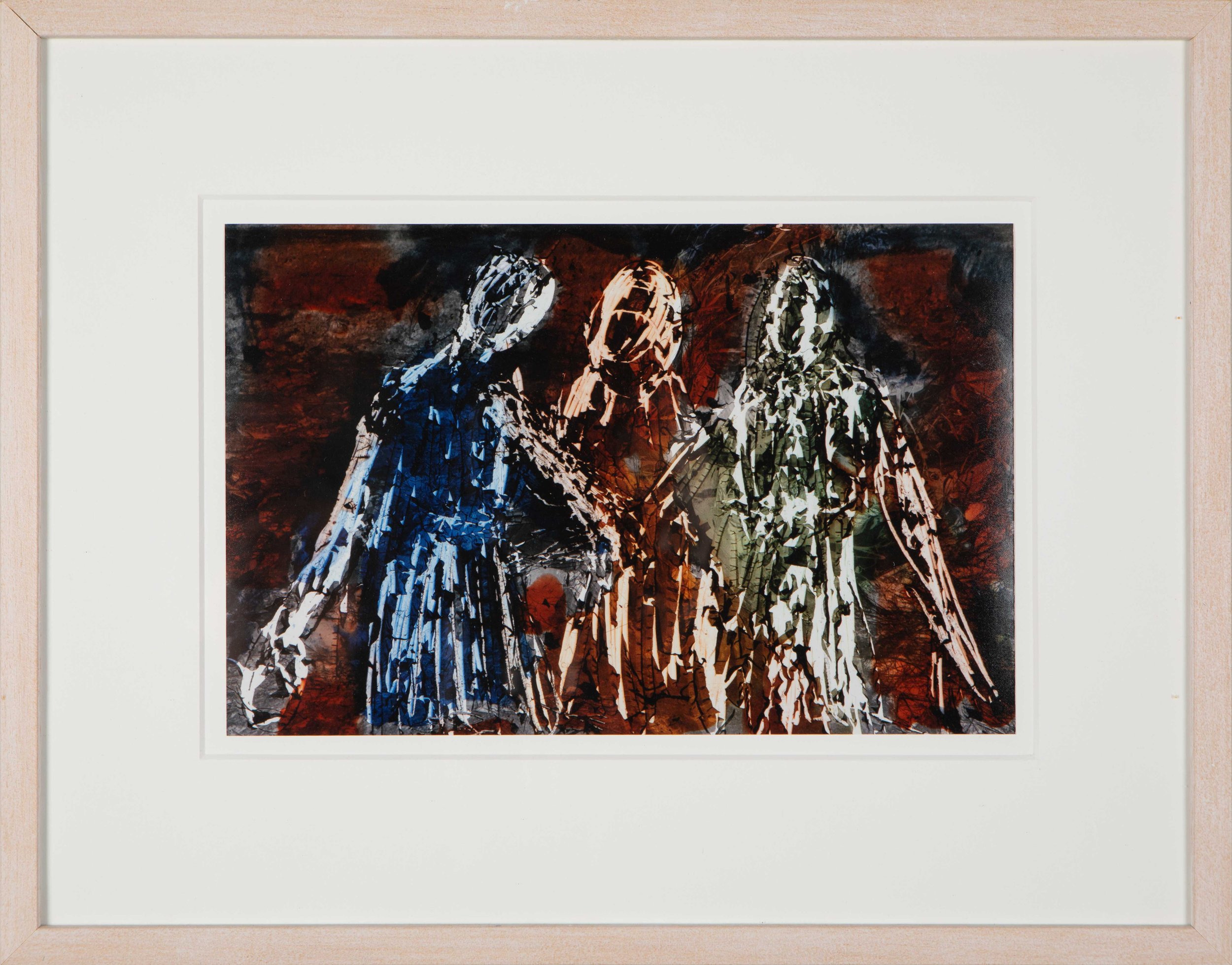Zonder titel, z.d. | collage & gemengde techniek | 47 x 57 cm