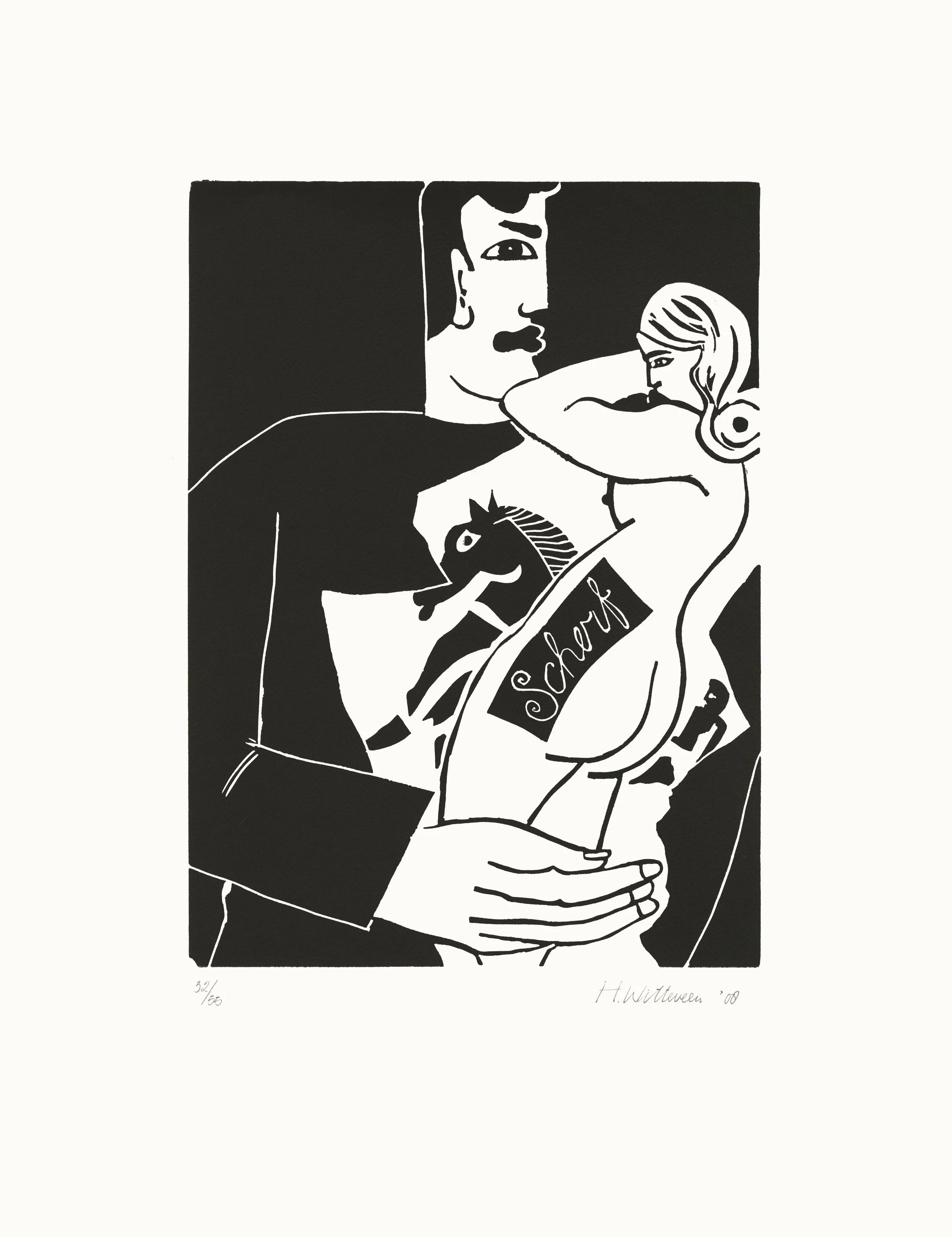 Zonder titel, 2008 | lito | 65 x 50 cm