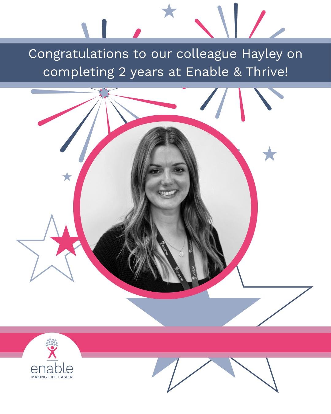 🎉 Congratulations on your 2 year work anniversary Hayley! 🎉
We&rsquo;re grateful for all the hard work you put into supporting our clients to complete their tax returns, other financial paperwork, as well as answering any financial concerns our cli