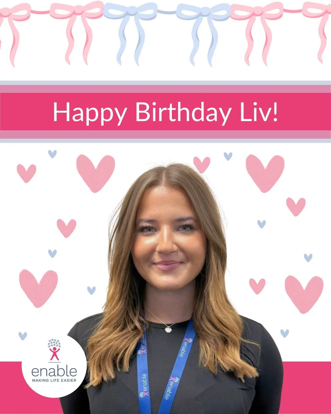 A very Happy Birthday to our CoP Support Assistant, Liv! 🎉

We&rsquo;re so grateful to have you as part of the team. You always make us laugh with your one‑liners, support everyone around you with genuine kindness, and work tirelessly on submitting 
