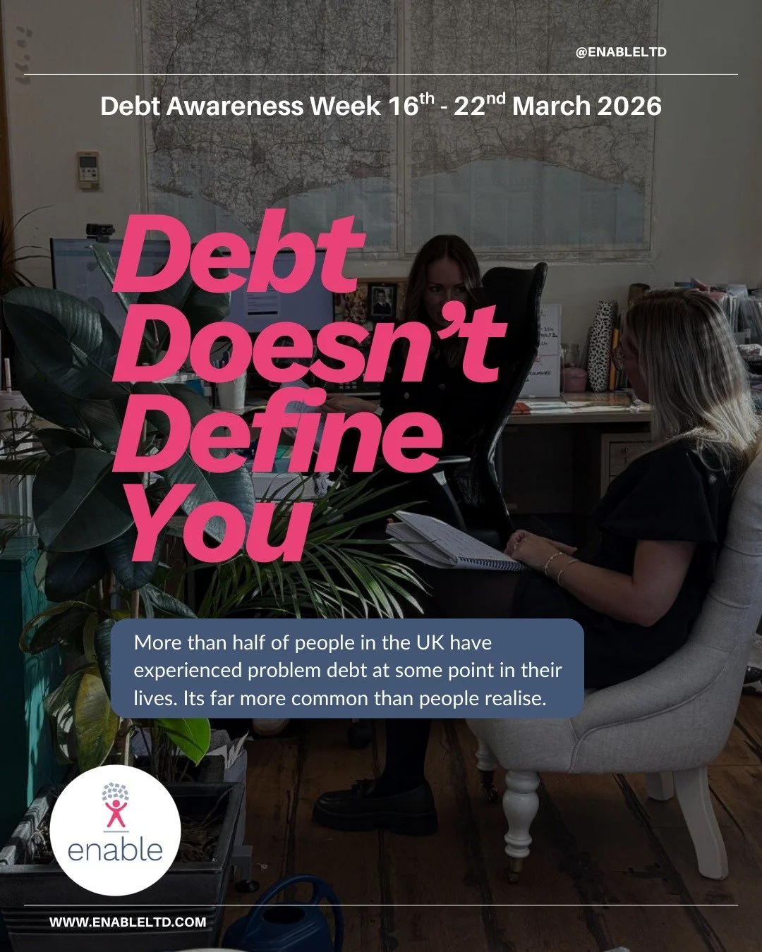 It&rsquo;s Debt Awareness Week 💬
We&rsquo;re shining a light on money worries and reminding everyone that support is always available. If you&rsquo;re struggling, you&rsquo;re not alone.
Reaching out is the first step toward taking back control. 💙
