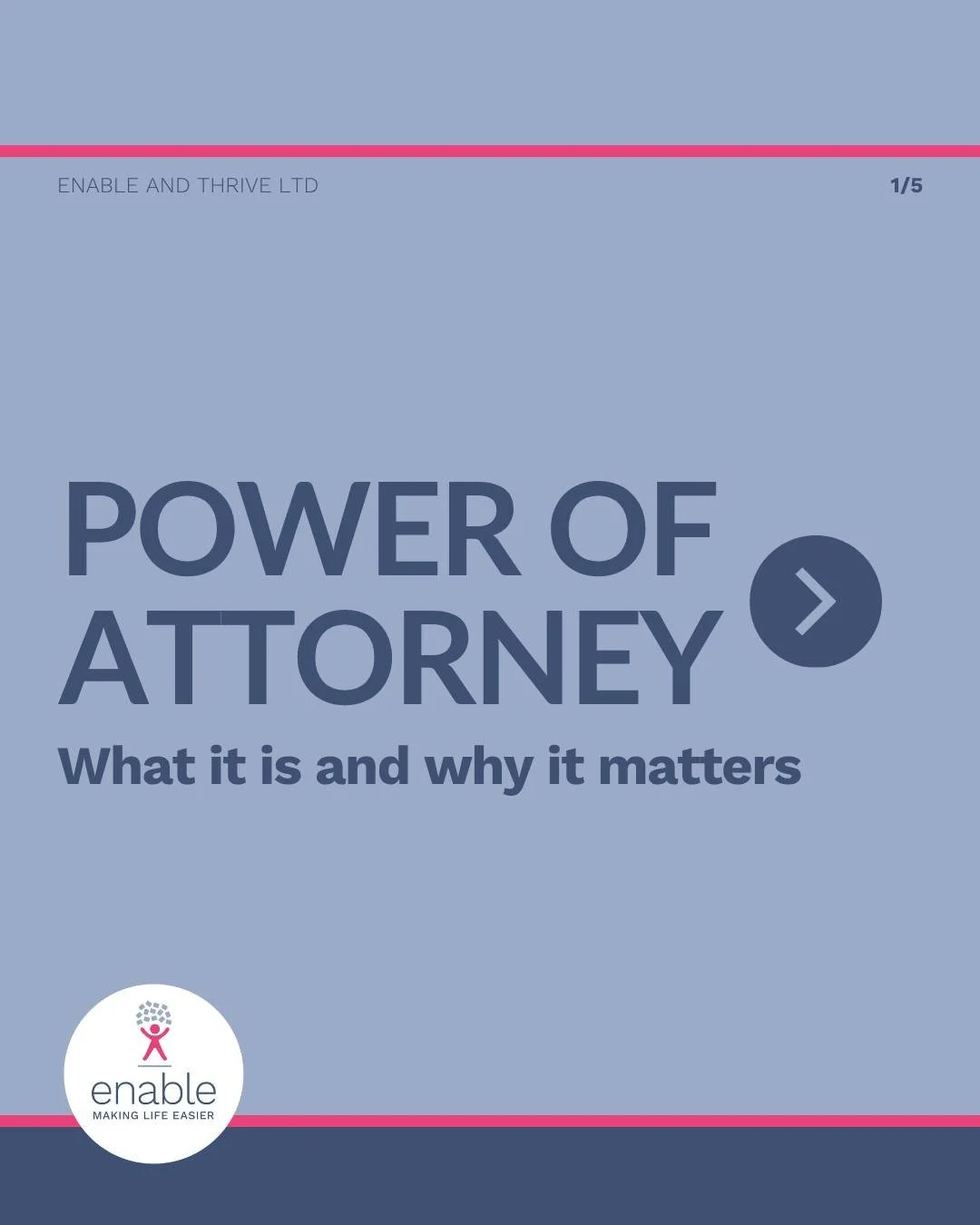 It's Power of Attorney Day!

Today is about helping people plan ahead, before a crisis hits.
Taking small steps now can make a big difference later.

#PowerOfAttorneyDay #CarersUK #PoADay #WhatIsPowerofAttorney