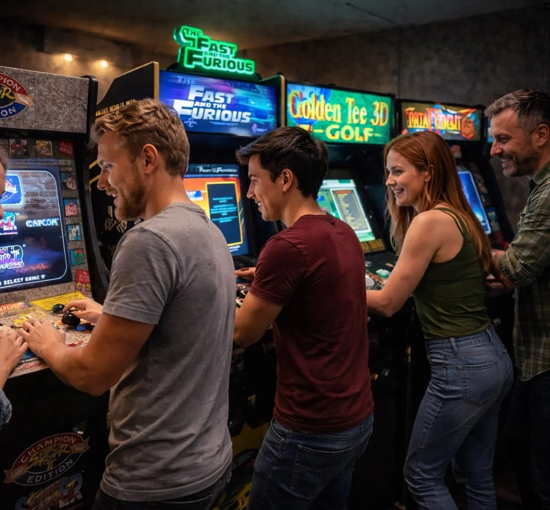 Retro Gaming nights aren&rsquo;t just for kids&hellip;
Step back in time and level up your night at Gamefinity!

From classic arcade favourites to high-energy racing and sports games, our Retro Gaming Pod is the perfect spot for friendly competition,