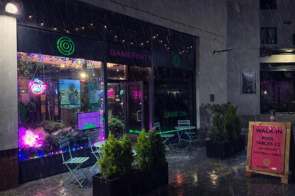 Grey skies. Cold winds. Rain. 
February feeling a bit&hellip; meh? ☔️

Escape the gloom and head indoors to Gamefinity! The ultimate all-weather entertainment spot for families, mates and friendly competition.

Whether you&rsquo;re popping in for an 