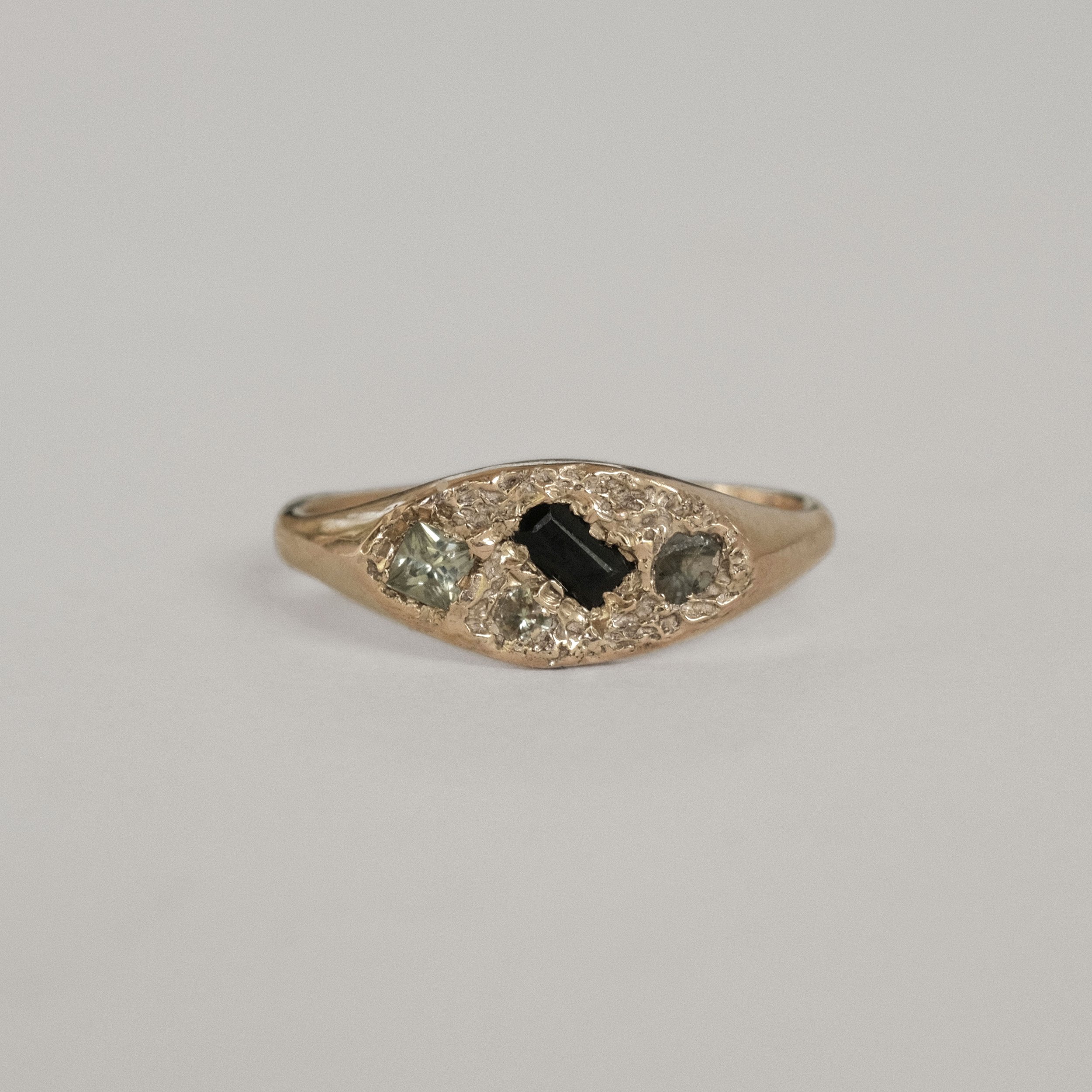 Moss Mosaic Ring