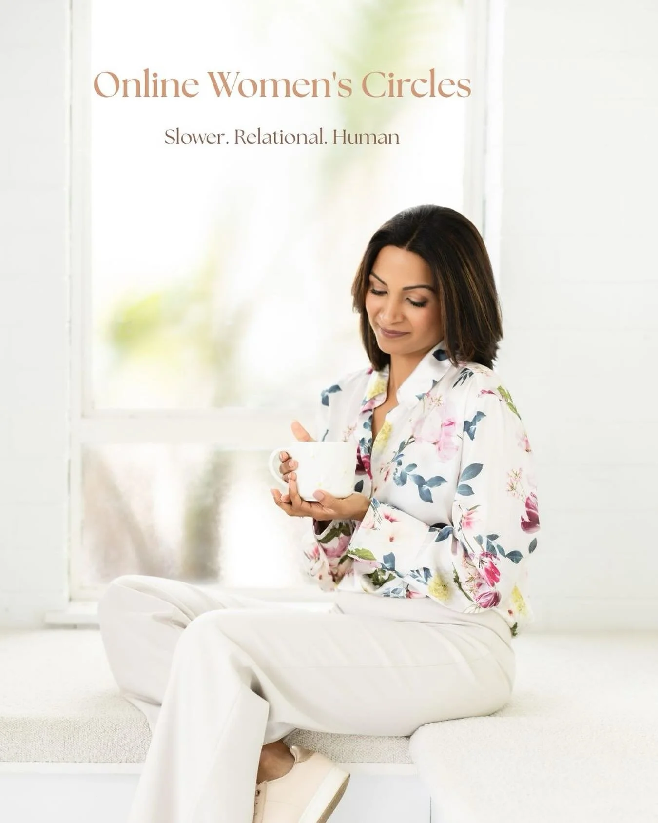 I want to share something I&rsquo;ve been shaping with a lot of love &amp; care.

🪷 Online Women&rsquo;s Circles 🪷
Spaces designed to be slower, more relational, and deeply human.

Not a workshop. Not content-heavy.
A place to pause, reflect, and c
