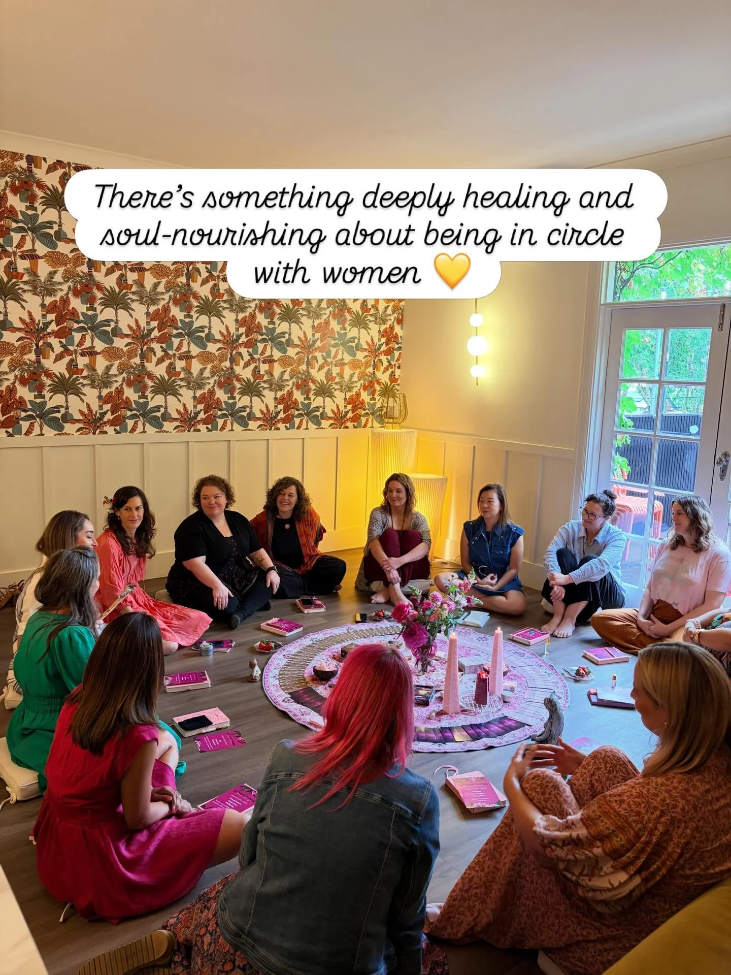 I remember sitting in that first circle&hellip; wondering,
Do I even belong here?

Surrounded by incredible women&hellip; 
so grounded, so powerful, each using their gifts to create real change&hellip;
and there I was, hearing the familiar voice of d