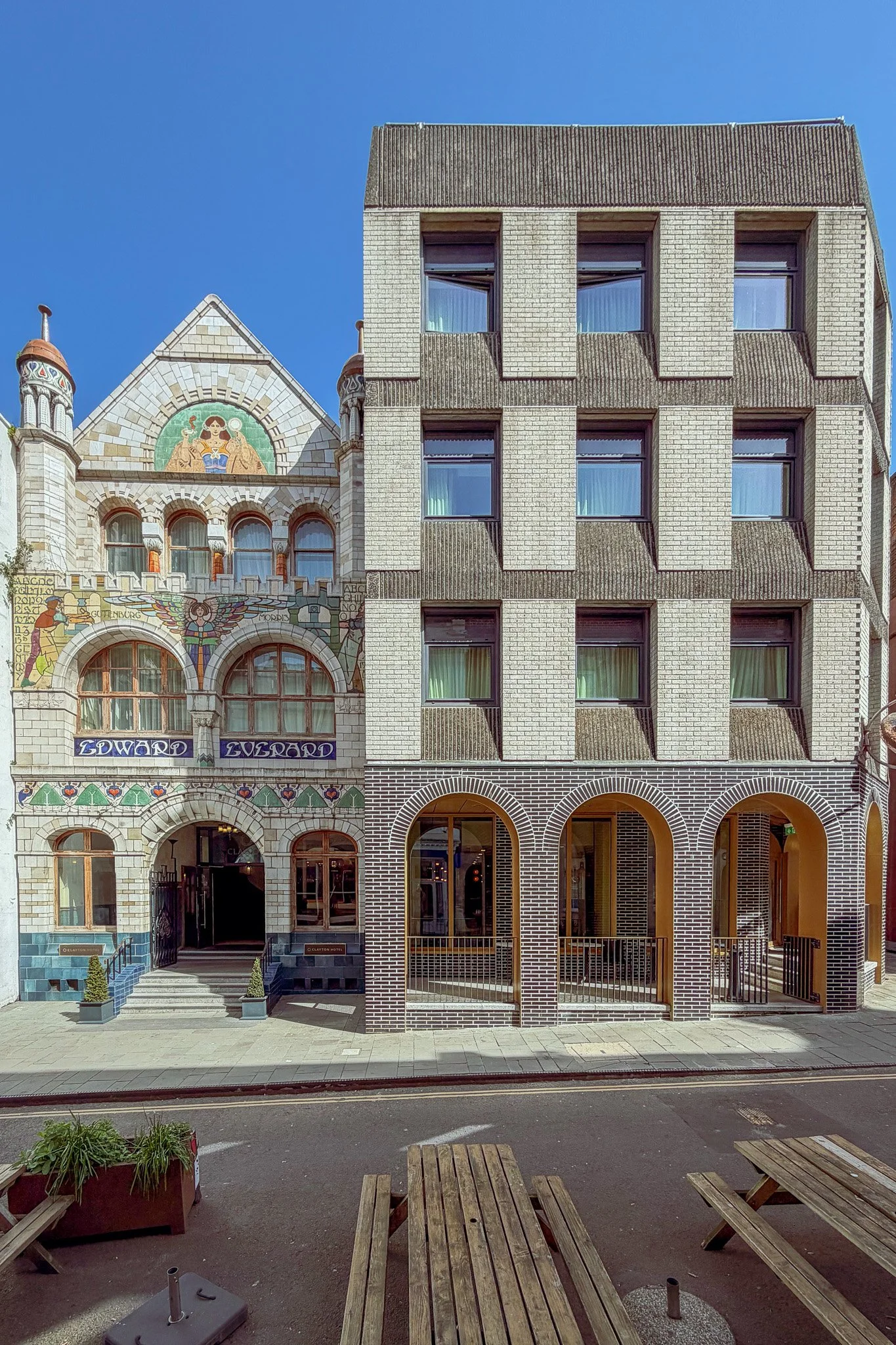 Everard’s Print Works and Clayton Hotel, Bristol