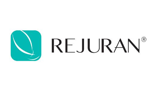 Rejuran logo with leaf design