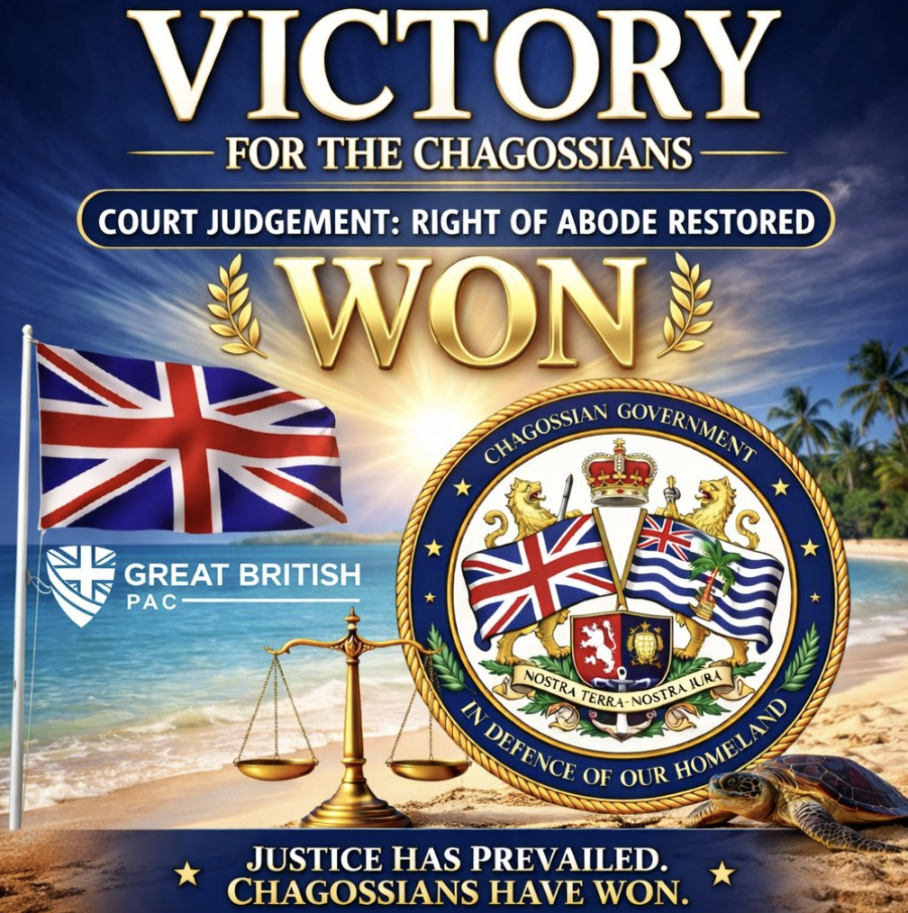 Chagossians on Chagos win their case!