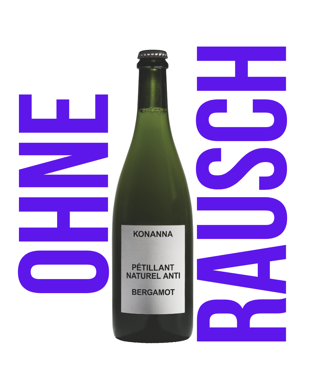 KONANNA Pétillant Naturel Anti BERGAMOT - BIO 💚 - 750ml