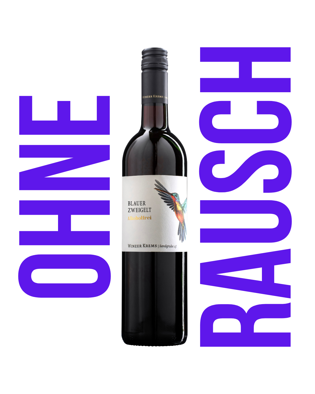 Blauer Zweigelt Alkoholfrei - Winzer Krems Sandgrube 13 - 750 ml